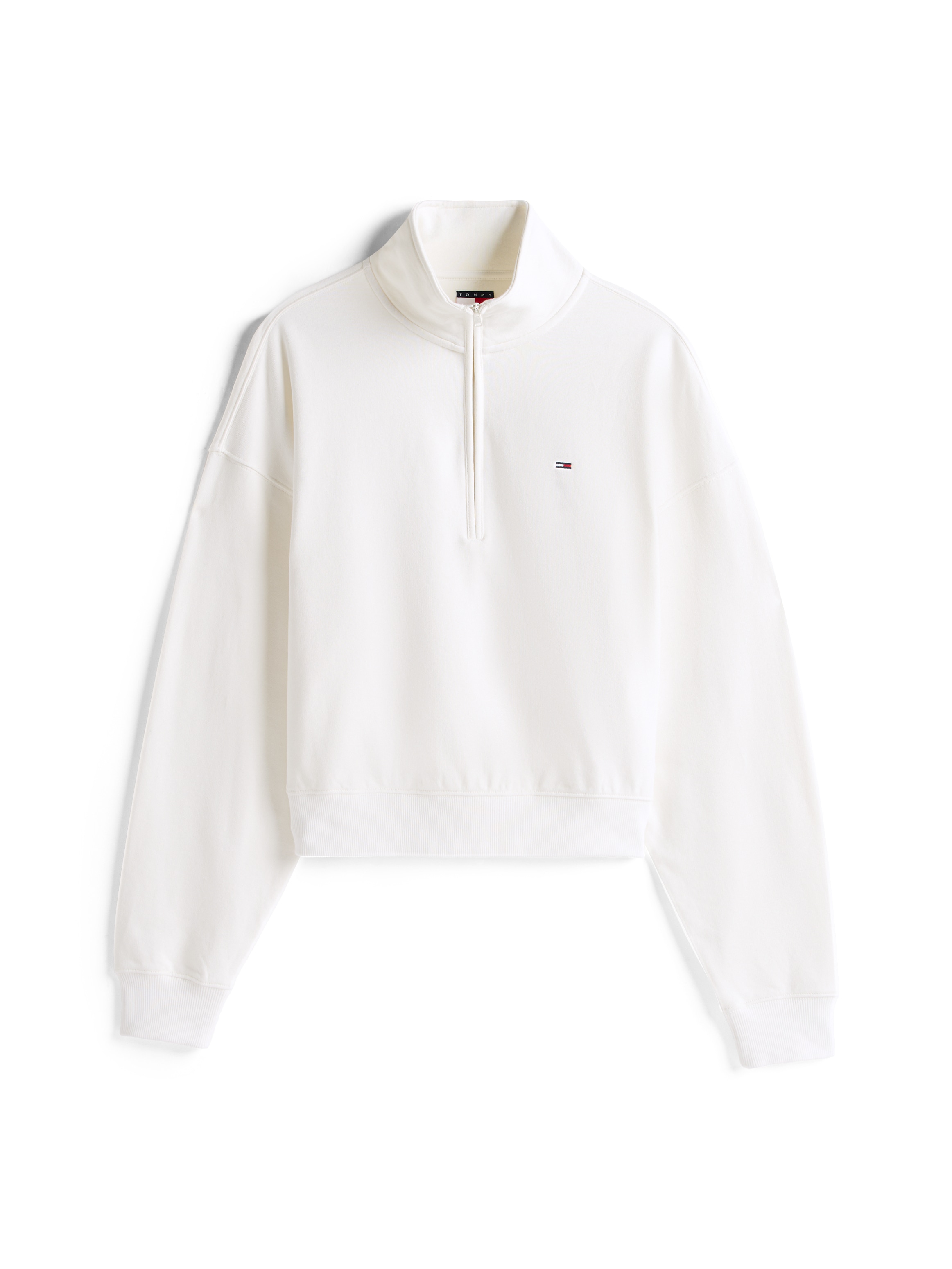 Tommy Jeans Sweatshirt »TJW BXY S-FLAG 1/4 ZIP«