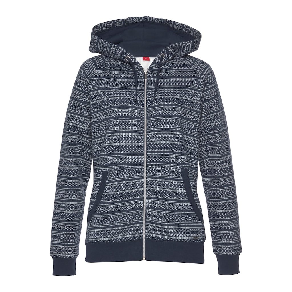 s.Oliver Kapuzensweatjacke