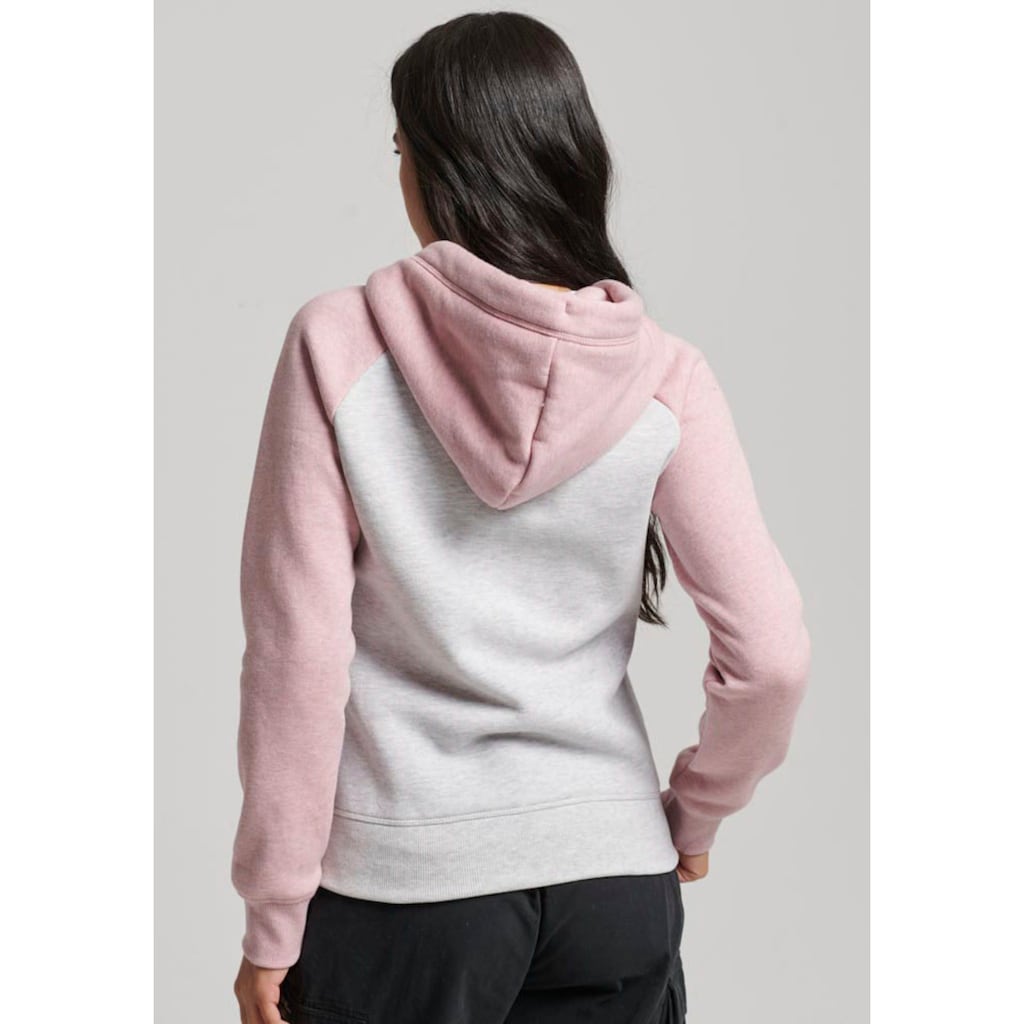 Superdry Kapuzensweatjacke »ESSENTIAL BASEBALL ZIP HOODIE«