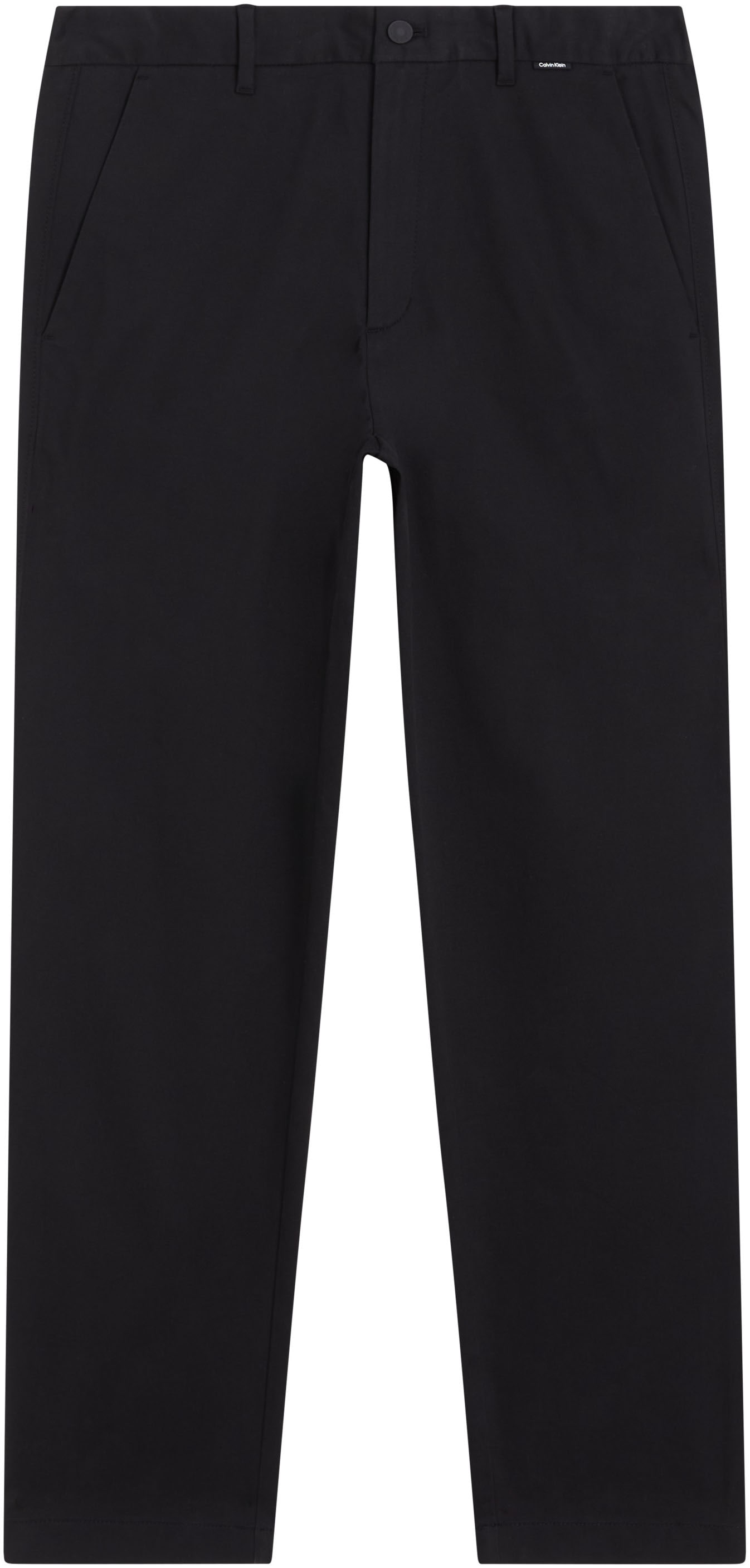 Calvin Klein Chinohose »MODERN TWILL REGULAR STRAIGHT«, mit Logoprägung