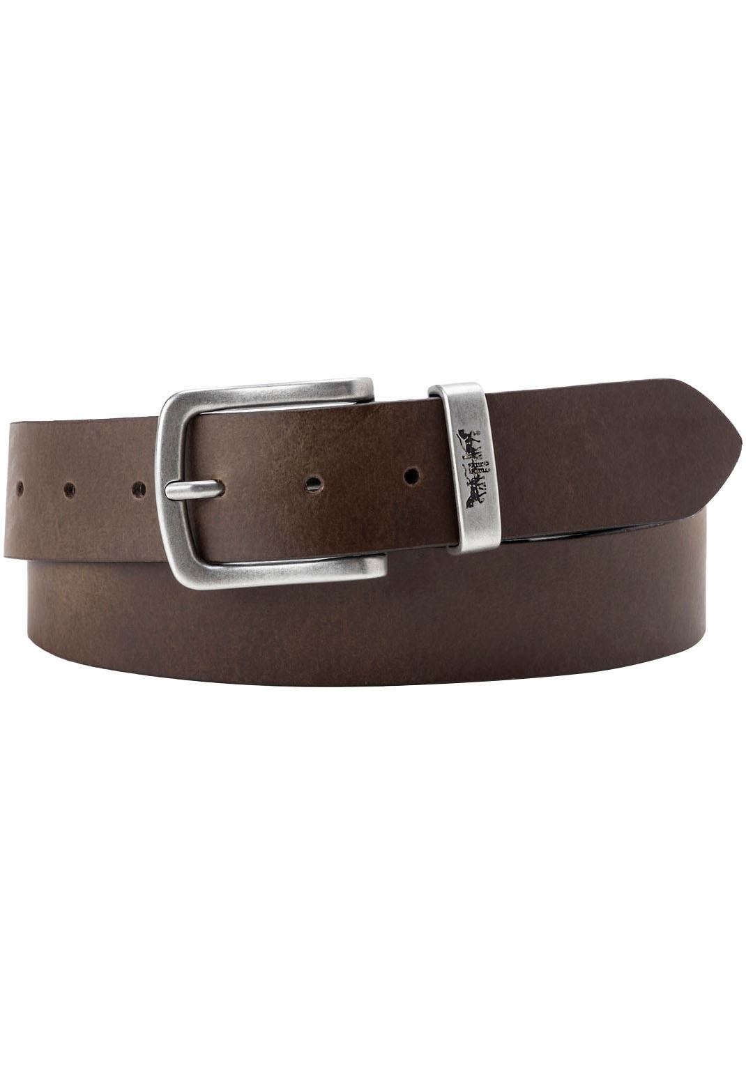 Levi's® Ledergürtel »METAL TWO HORSE KEEPER BELT« mit Metallschließe