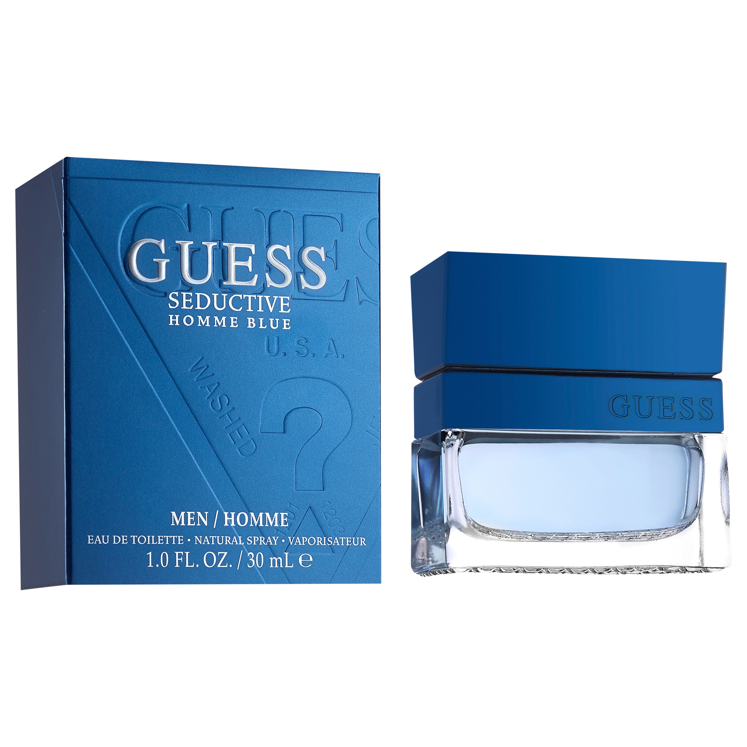 Guess Eau de Toilette »SEDUCTIVE BLUE FOR MEN EDT« 1 mit orientalisch-holziger Duftnote