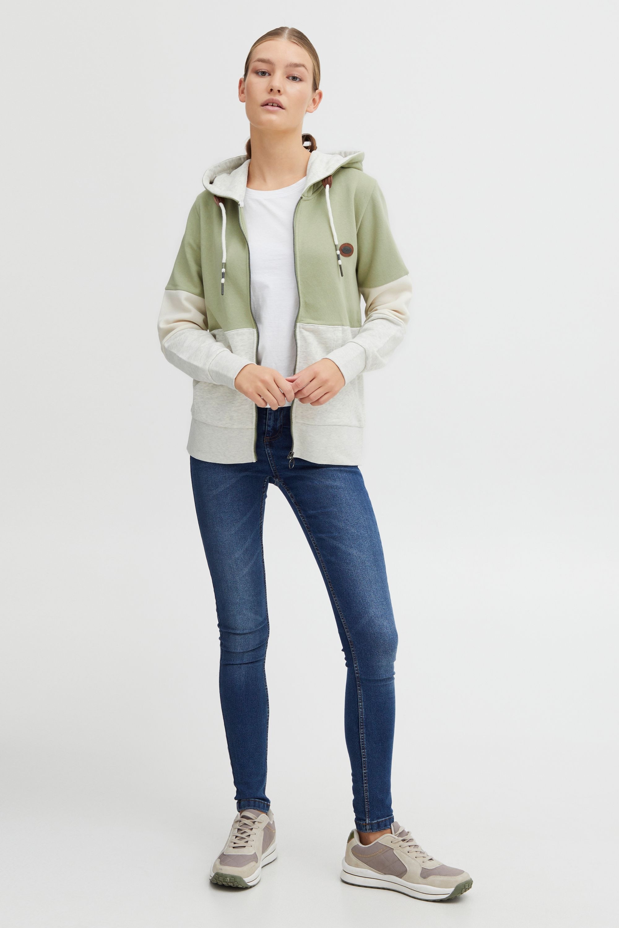 OXMO Funktions-Kapuzensweatjacke »Strickjacke OXKate«
