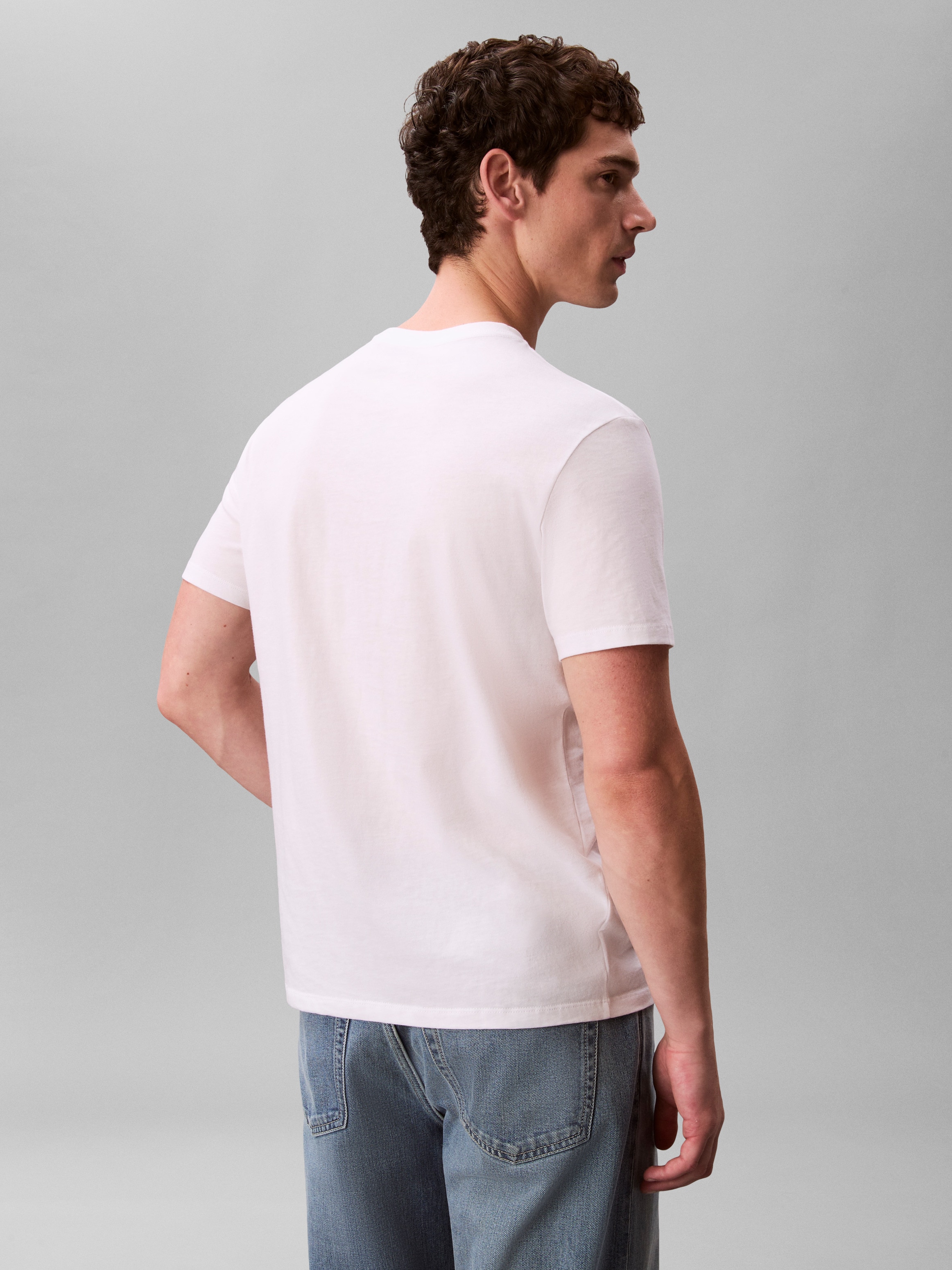 Calvin Klein Jeans T-Shirt Regular fit mit Rundhalsausschnitt