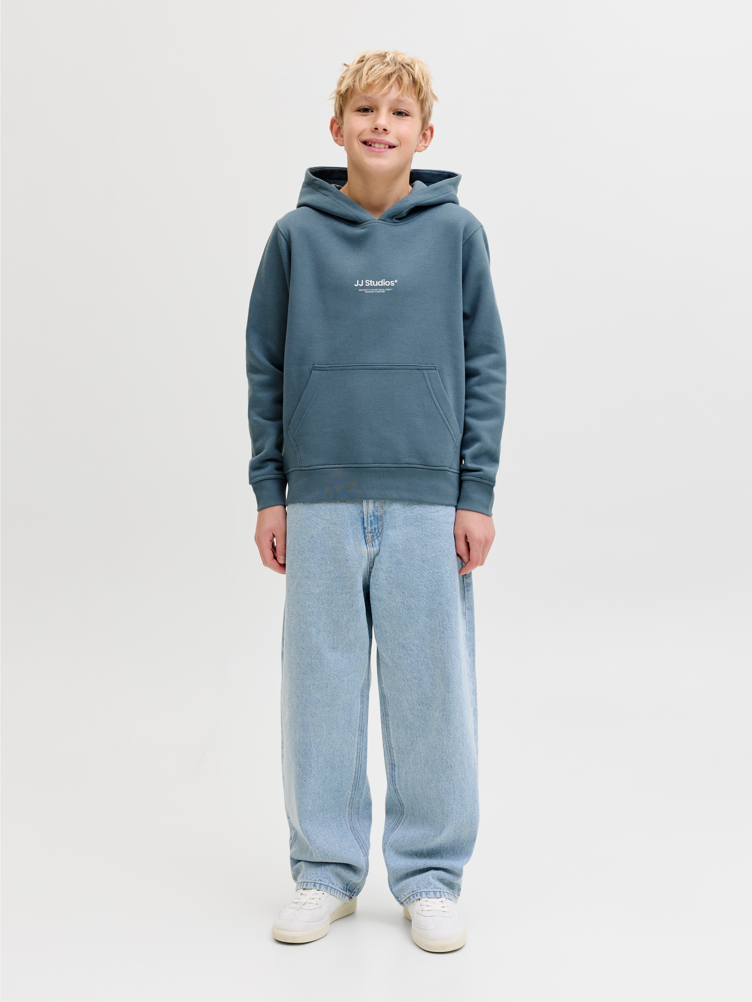 Jack & Jones Junior Kapuzensweatshirt »JJESOHO SWEAT HOOD NOOS JNR«, Baumwollmischung, relaxed fit
