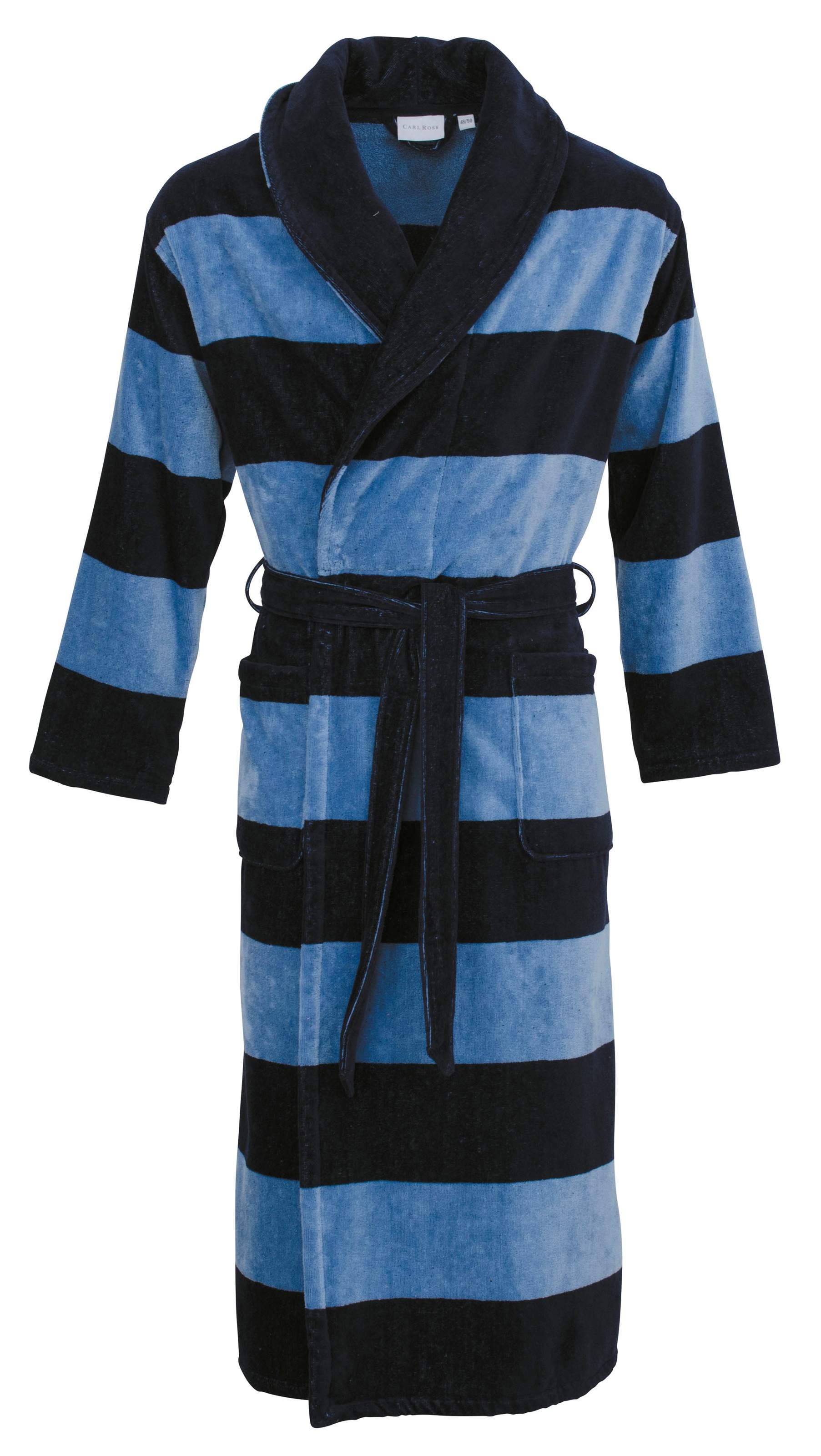 Carl Ross Herren Herrenbademantel »495200« 1 Stk. tlg. in blau, Größe 52/54