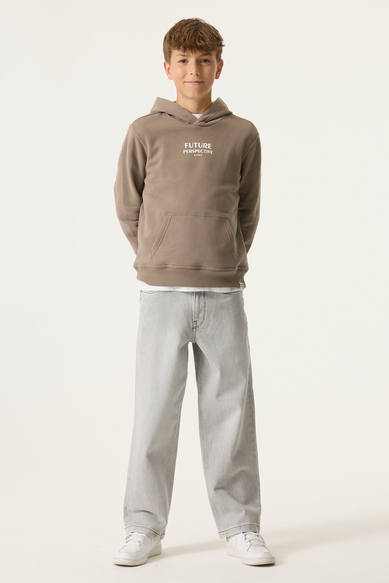 Garcia Hoodie , mit Print
