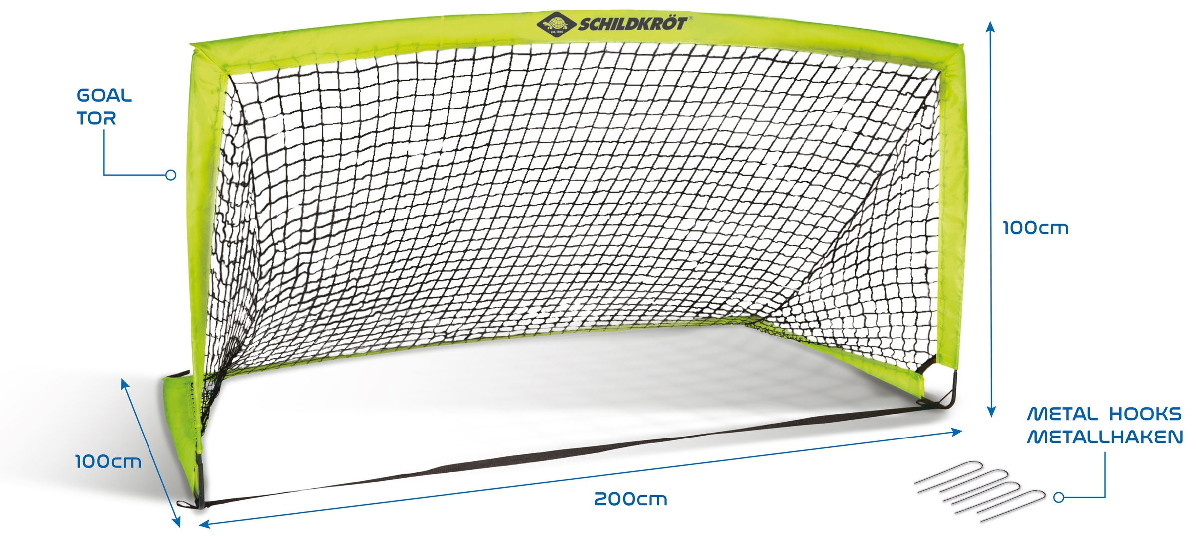 Schildkröt Fußballtor »Schildkröt Portable Soccer Goal XL«