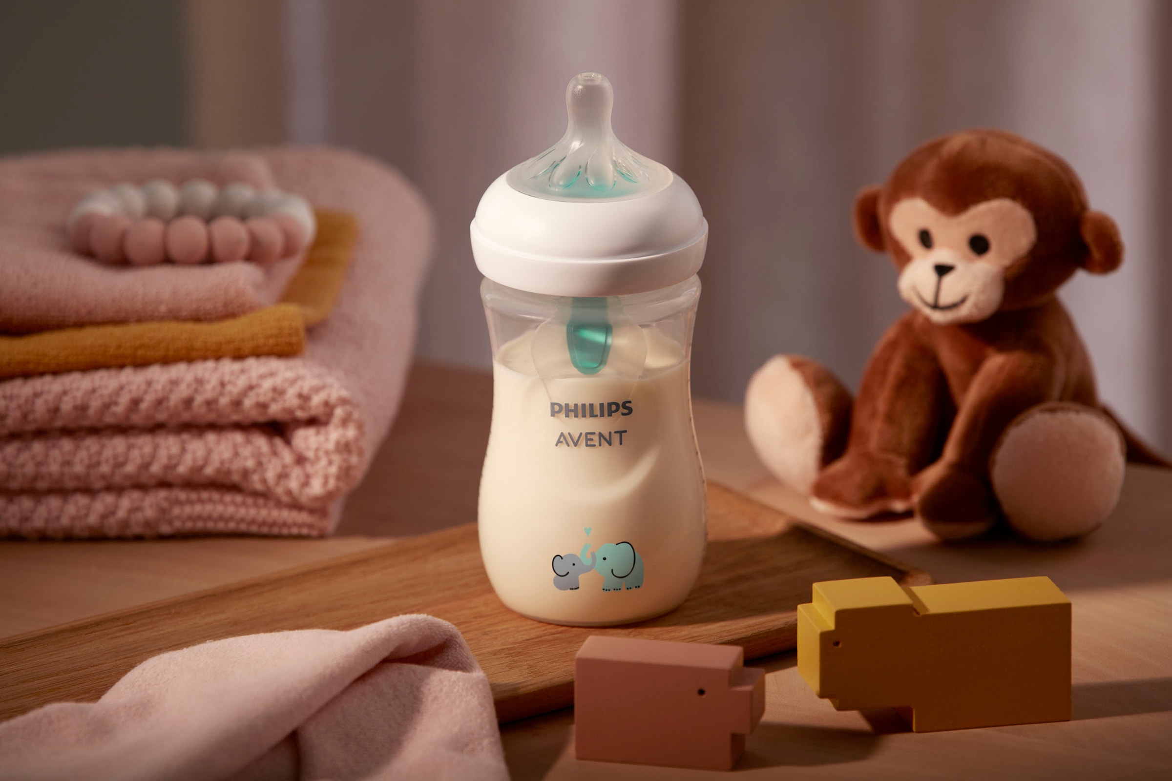 Philips AVENT Babyflasche »Natural Response SCY673/81«, mit dem AirFree Ventil, 260ml, ab dem 1. Monat