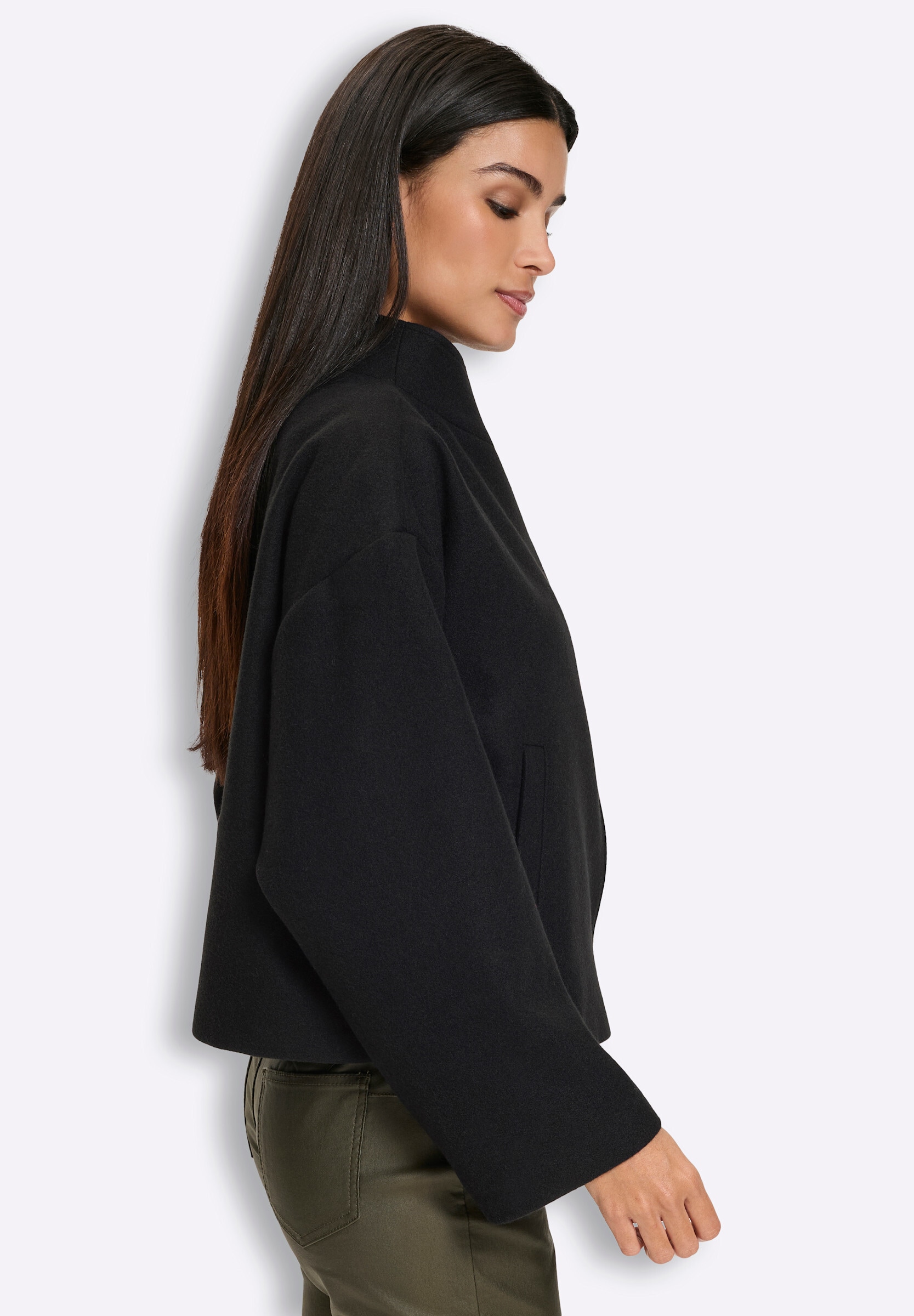 heine Blusenblazer »Blazer Jackenblazer in Flausch-Qualität«