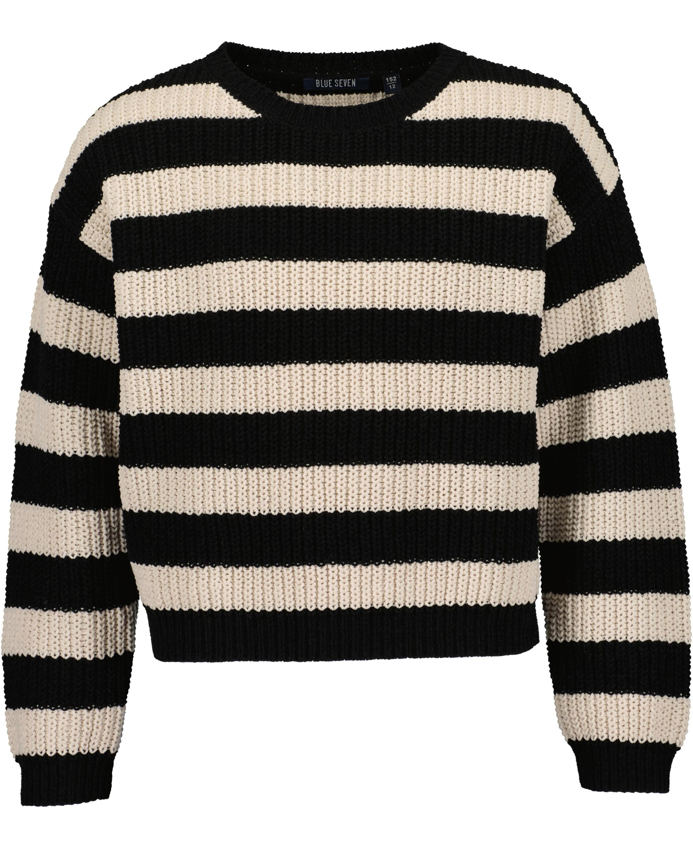 Blue Seven Mädchen Strickpullover »Pullover« 1 Stk. tlg. in schwarz, Größe 152