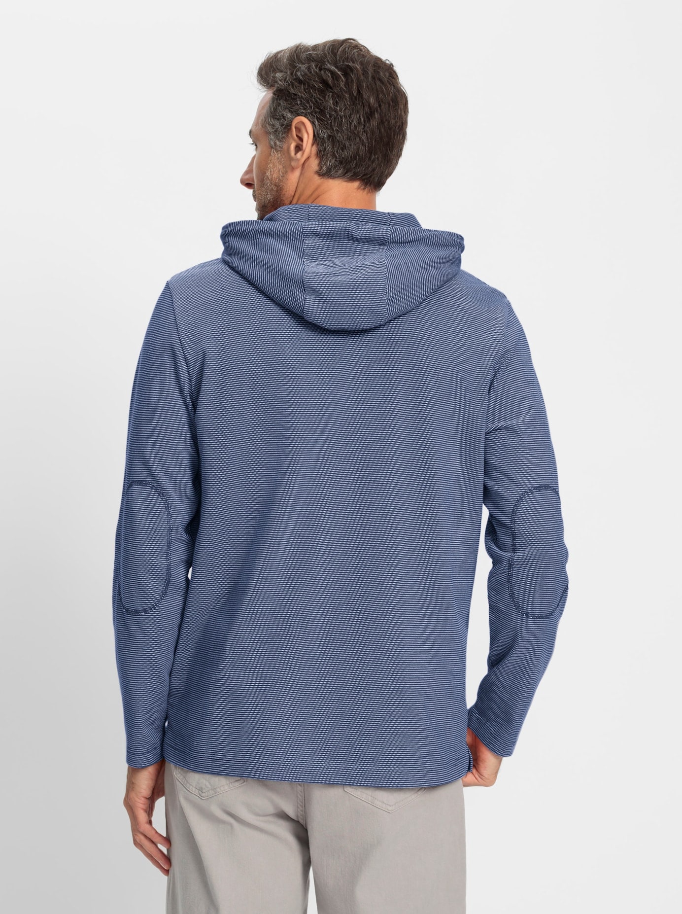 Marco Donati Kapuzenshirt »Langarm-Shirt«, (1 tlg.)