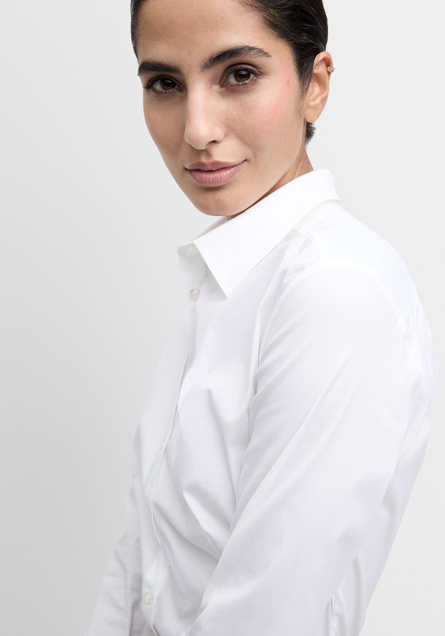 Cinque Hemdbluse »CIBRAVO«, Mit Markenlabelplättchen am Saum