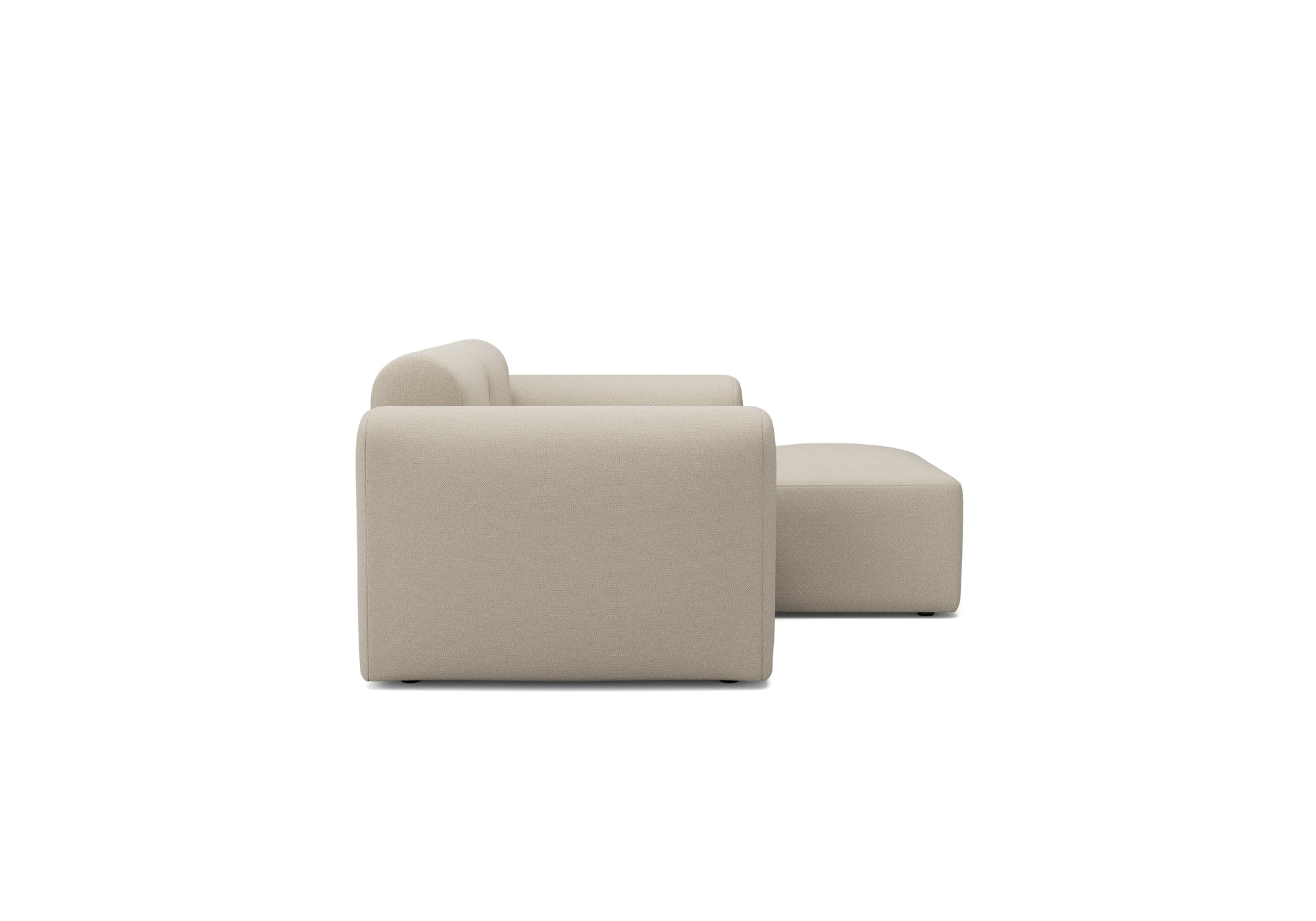 Tenksom Ecksofa »Rund, kompakte Relax-Ecke, für kleine Räume, hoher Sitzkomfort« Bezüge wechselbar, Kaltschaum im Sitz, Nordic Swan Ecolabel