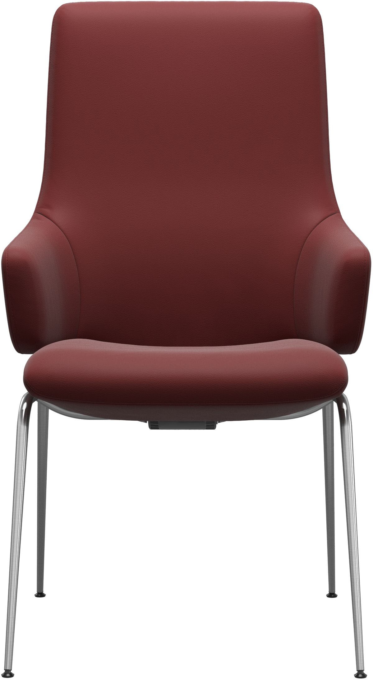Stressless® Polsterstuhl »Laurel«, Leder PALOMA, High Back mit Armlehne, Größe L, mit Beinen aus Stahl in Chrom