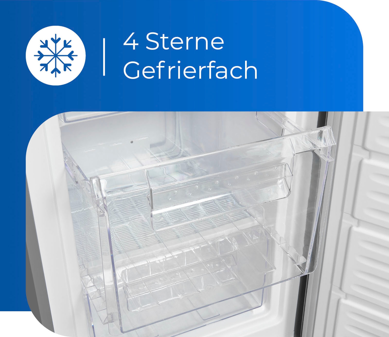 exquisit Gefrierschrank »GS280-H-040E inoxlook«, 173 cm hoch, 60 cm breit, 242 L Volumen, 4 Sterne Gefrieren