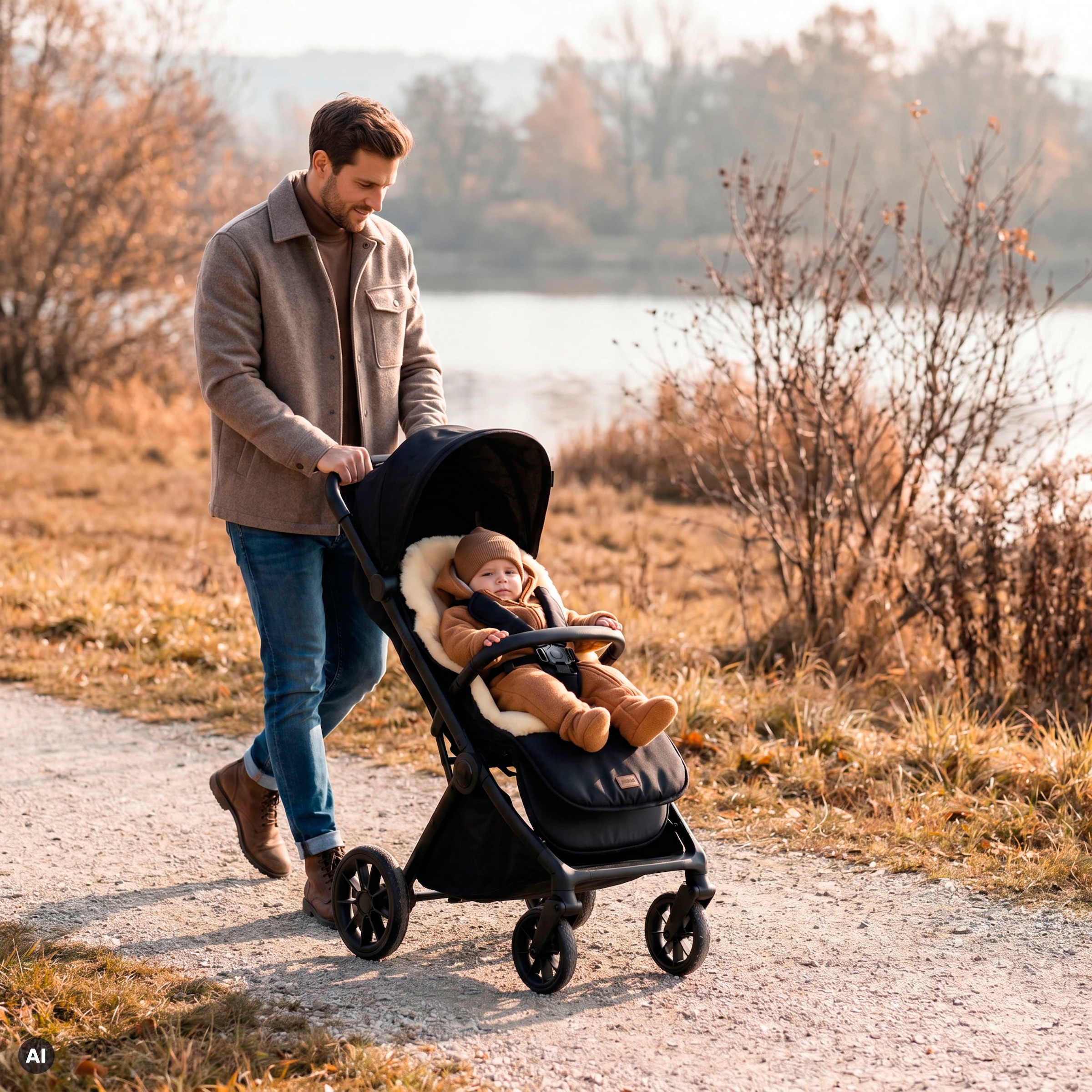 Fillikid Babylammfell »Lammfelleinlage Protect 80x40 cm«