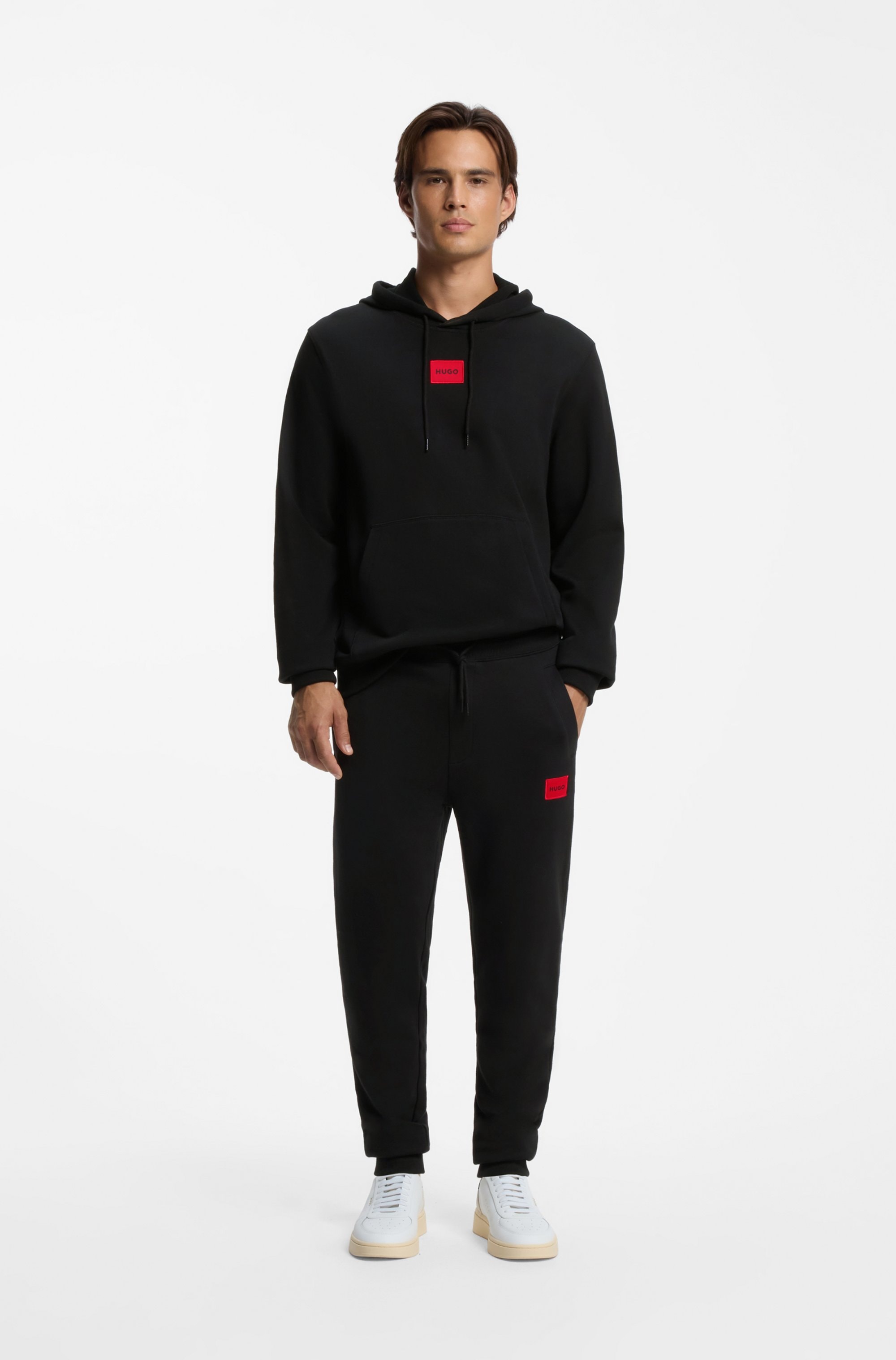 HUGO Sweathose »Doak«  elastischer Bund, Regular Fit, Seitentaschen, Gesäßtasche