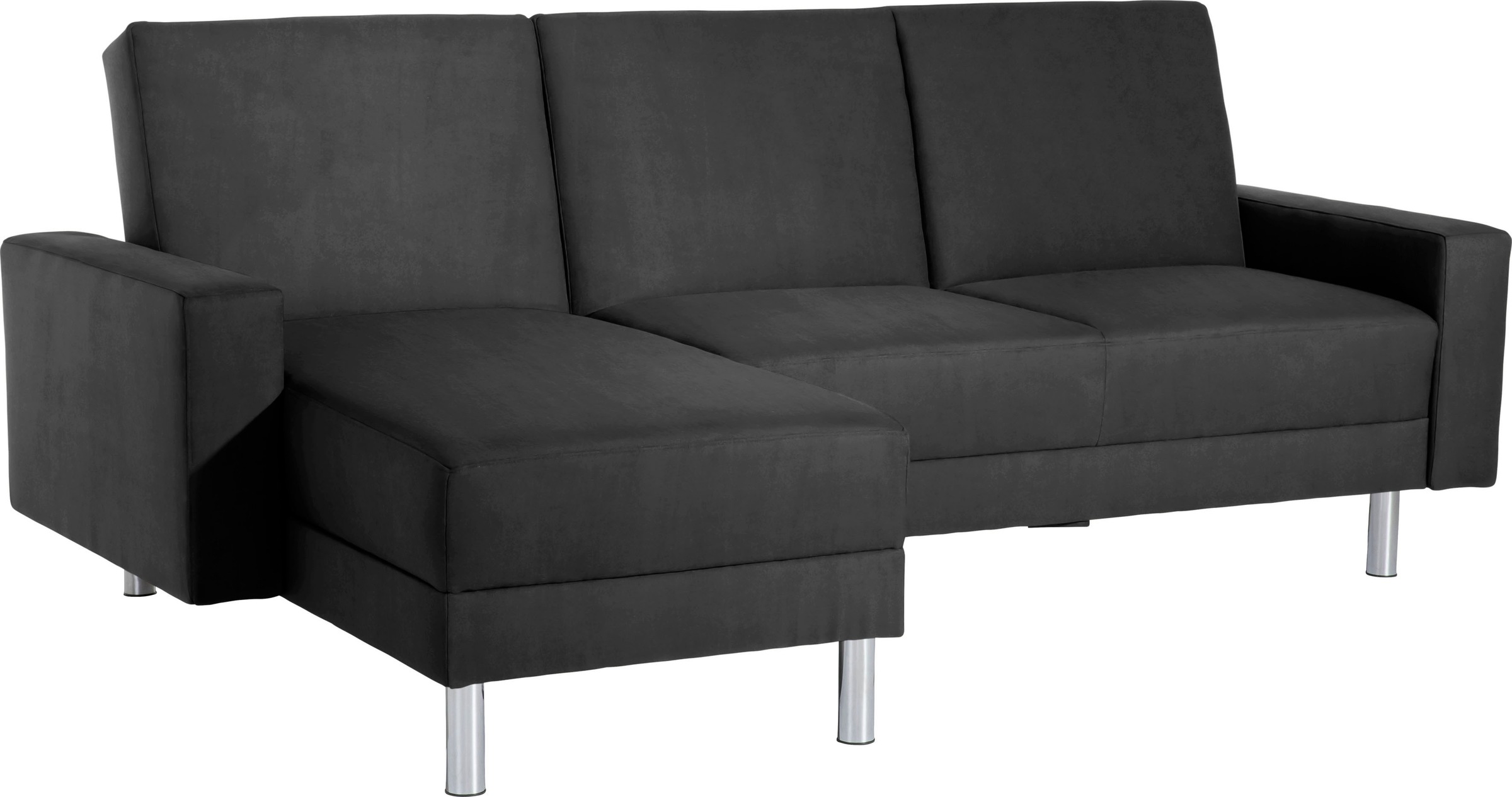 Max Winzer® Schlafsofa »Just Fresh modernes kubisches Sofa, Rückenverstellung für Sitzkomfort« Recamiere links oder rechts montierbar, elegante Metallfüße