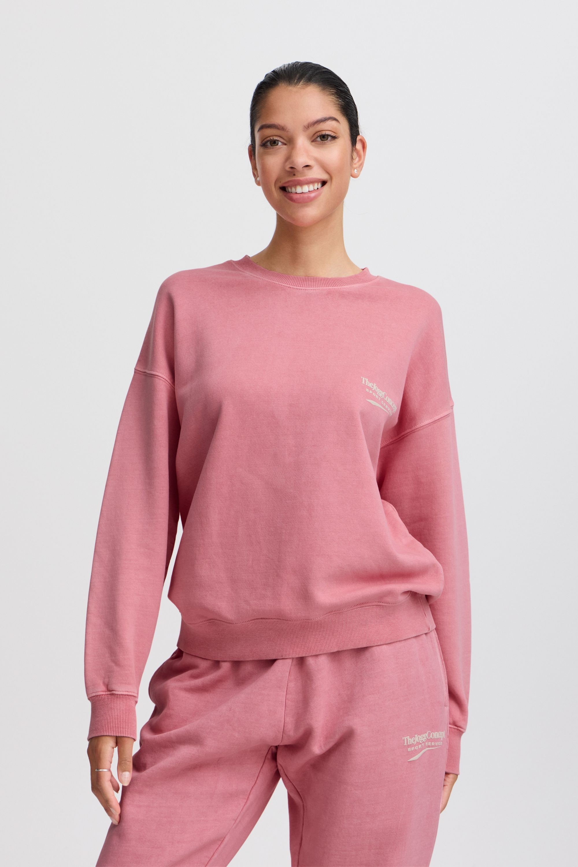 TheJoggConcept Sweatshirt »Rundhalspullover JCRUBI SWEATSHIRT«