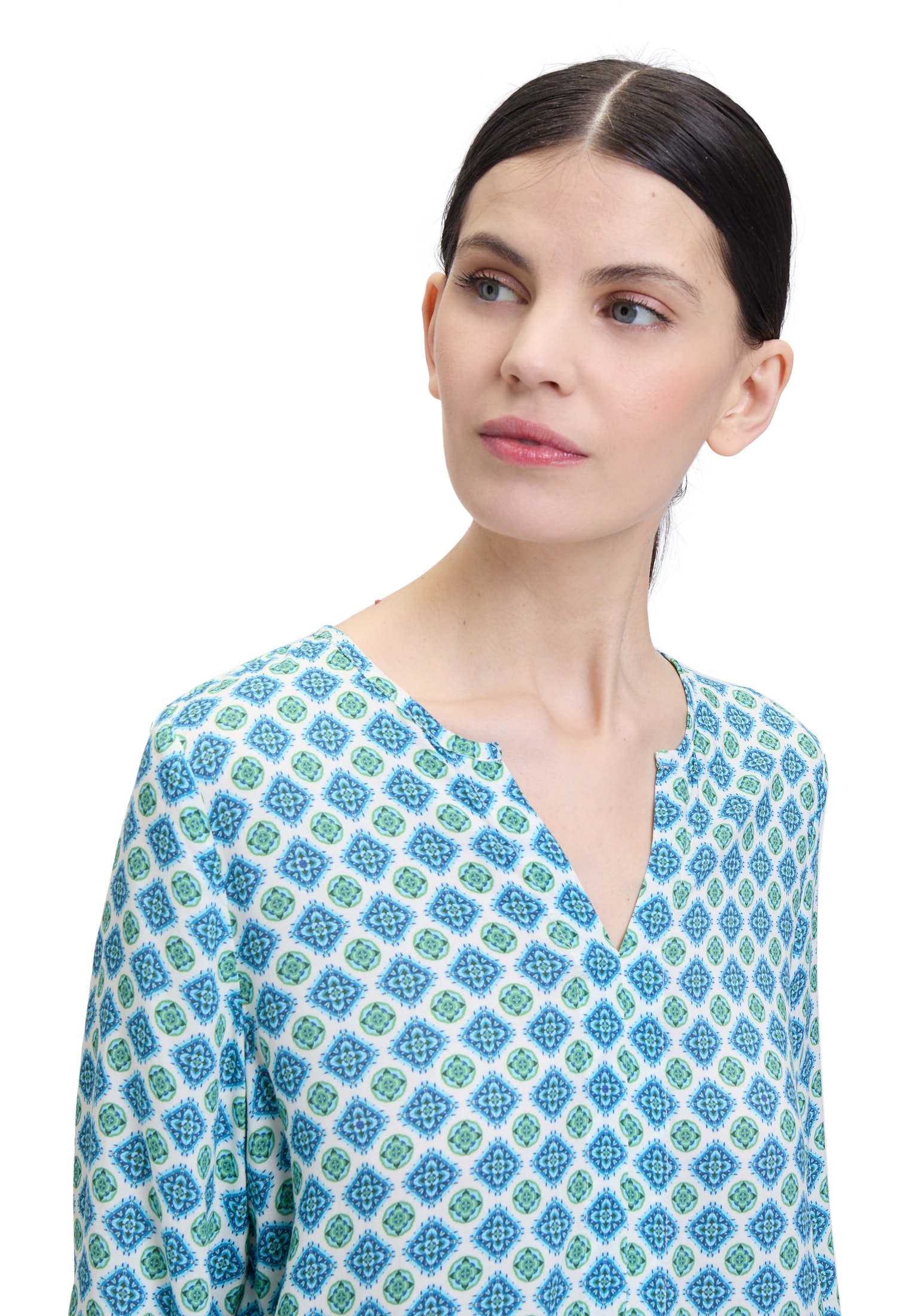 Cartoon Klassische Bluse »Casual-Bluse mit Muster«