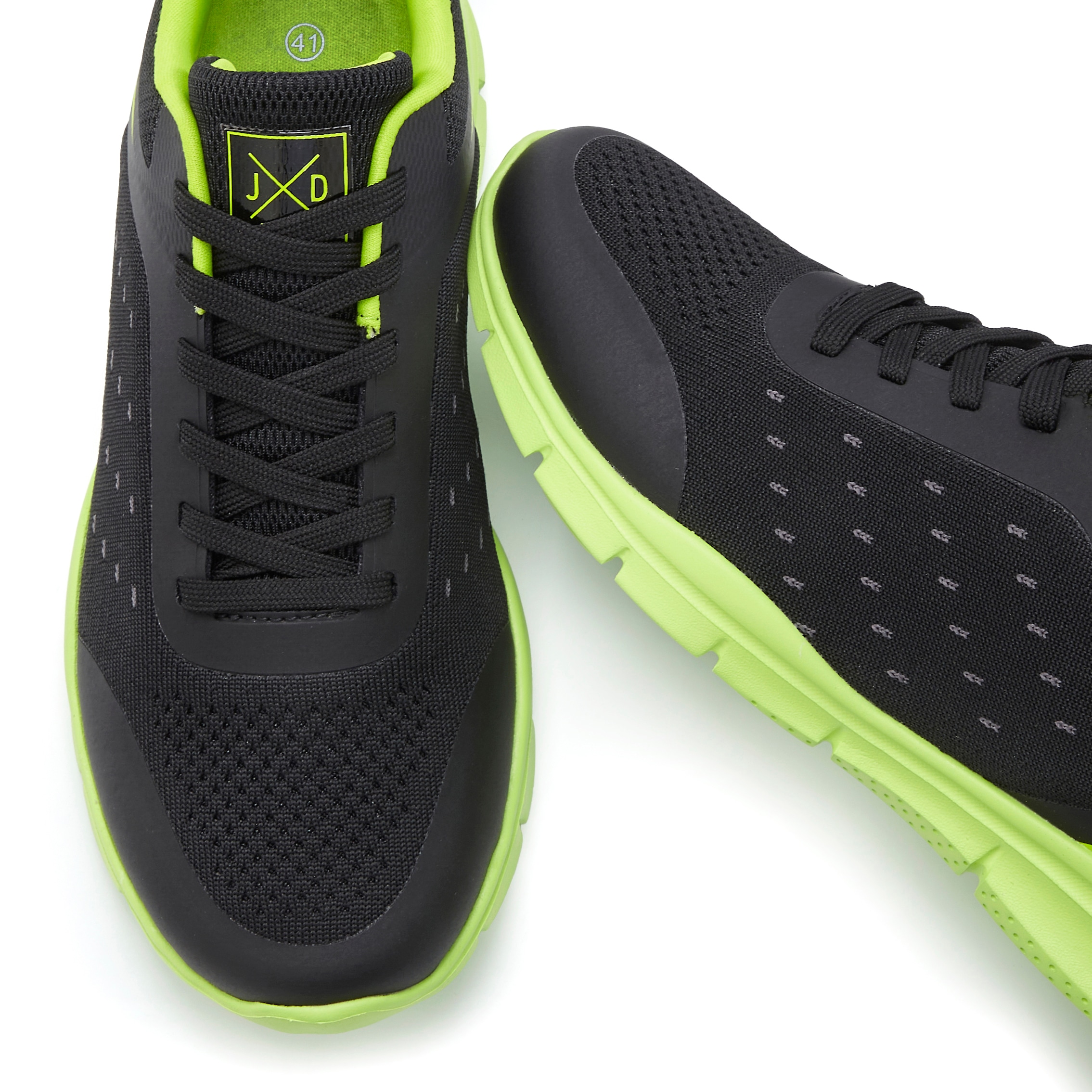 John Devin Sneaker »Schnürschuh, Freizeitschuhe, Schnürhalbschuhe, Halbschuh, Turnschuh«  im sportiven Look mit farbiger und flexibler Sohle VEGAN