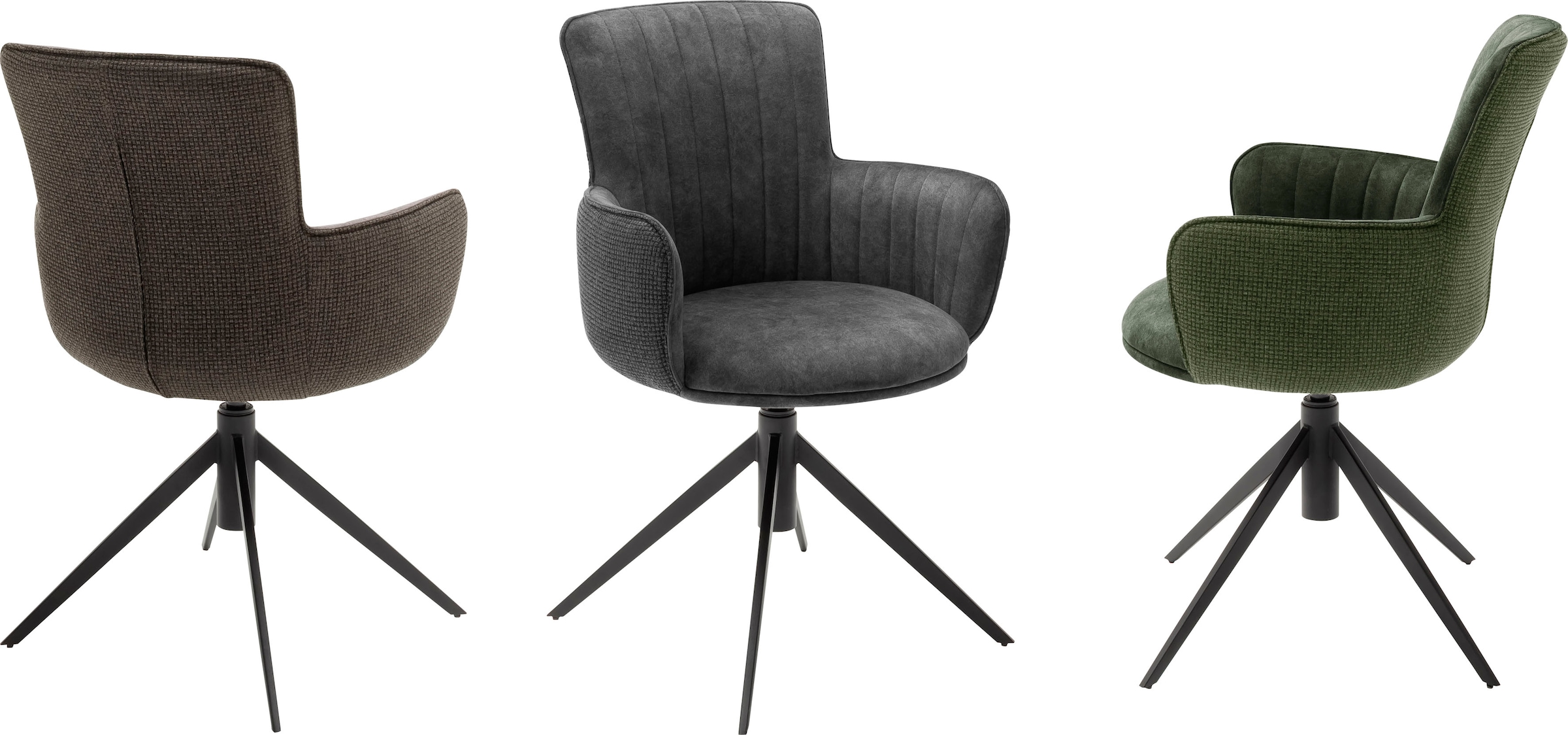 MCA furniture bis »Denia«, 2 St., Esszimmerstuhl 120 Stuhl 360°drehbar kaufen Set, (Set), online belastbar mit kg 2-er Nivellierung