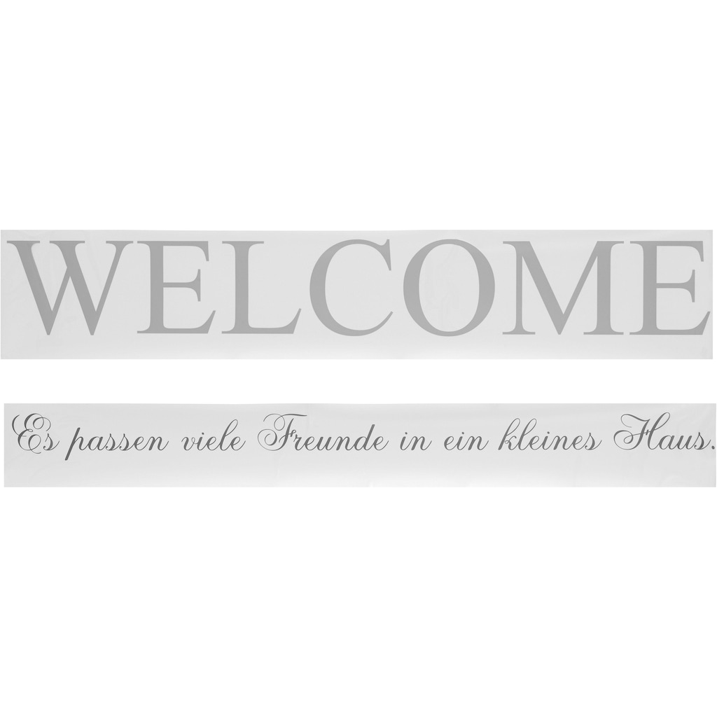 Home affaire Wandtattoo »WELCOME«