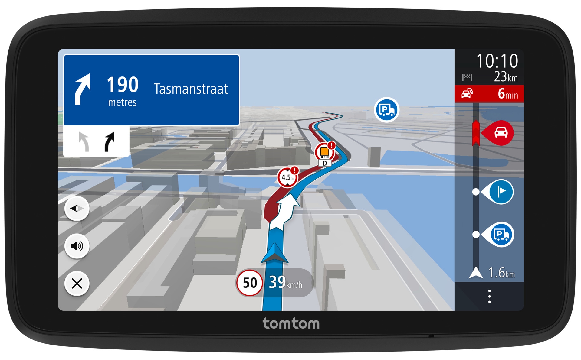 Tomtom LKW-Navigationsgerät »GO Expert Plus EU 6« (Weltweit ) in schwarz