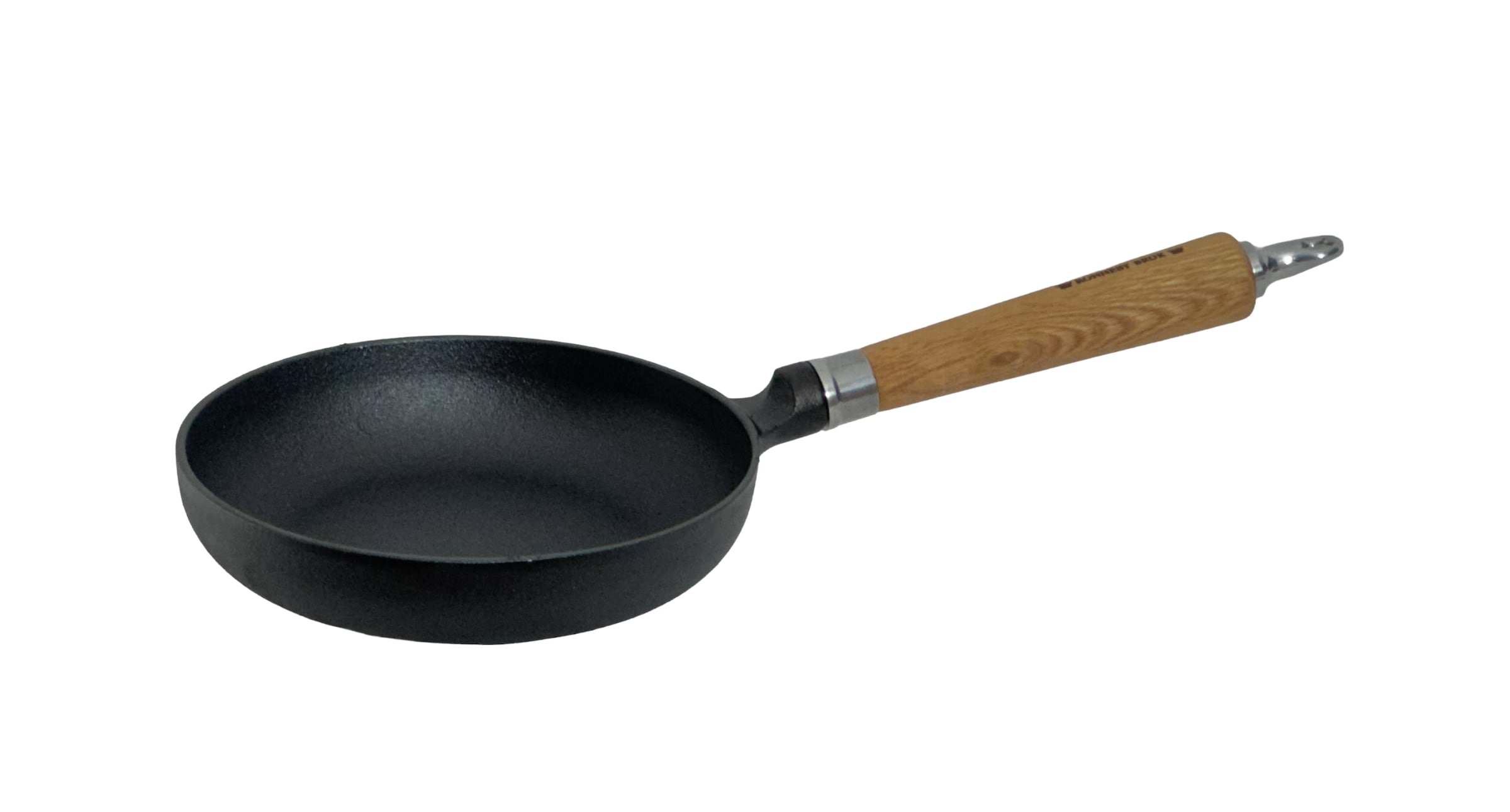 Ronneby Bruk Bratpfanne »Maestro, hoch, Ø 20 cm, mit Holzgriff« Gusseisen 1 tlg.