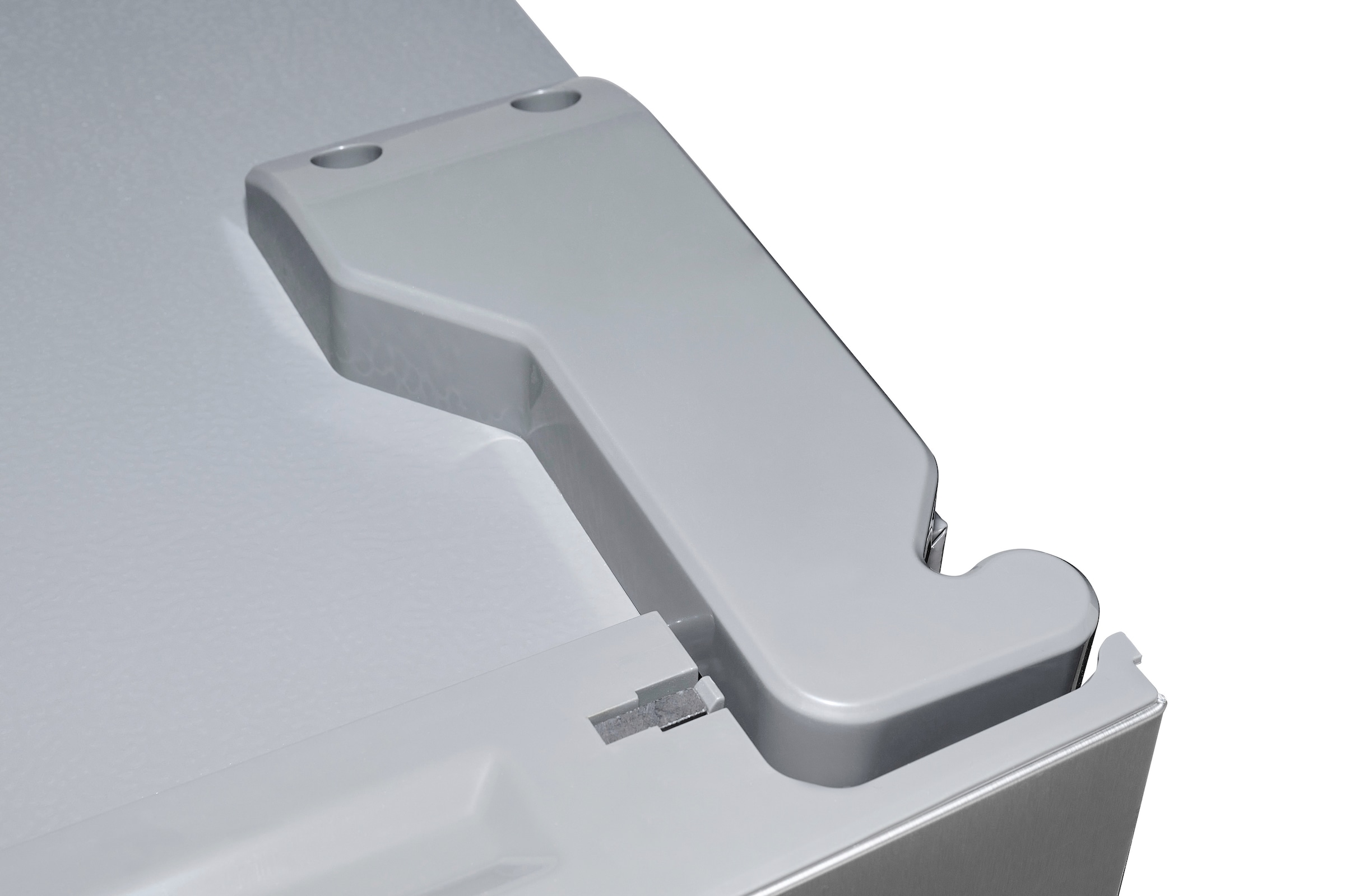 exquisit Gefrierschrank »GS380-NF-H-050D inoxlook«, 185,5 cm hoch, 71 cm breit, Türanschlag wechselbar