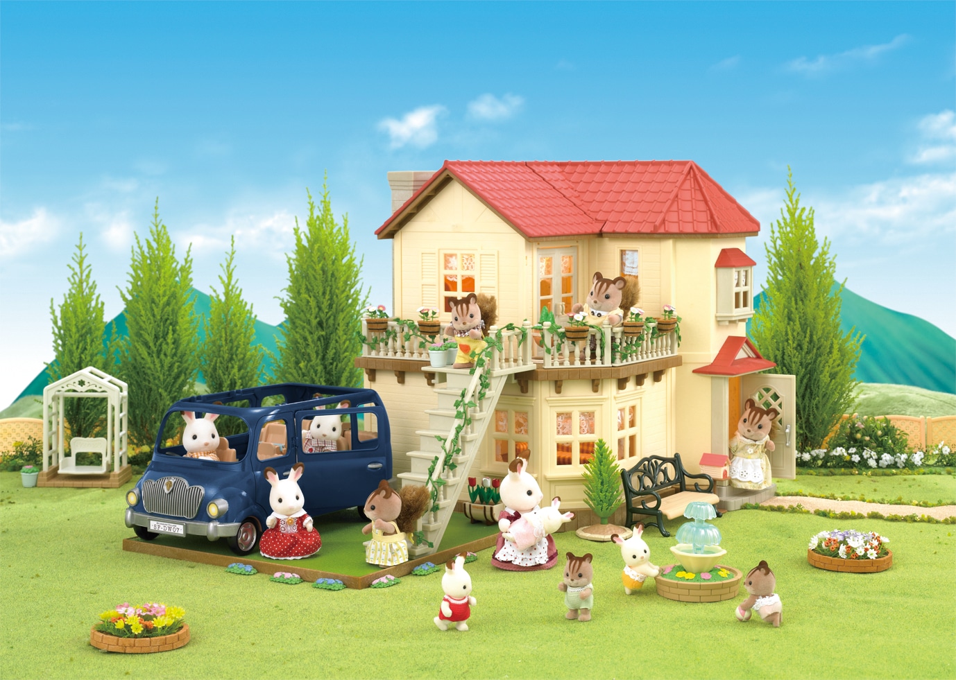 Sylvanian Families Spielzeug-Auto »Familien-Siebensitzer (6934)«