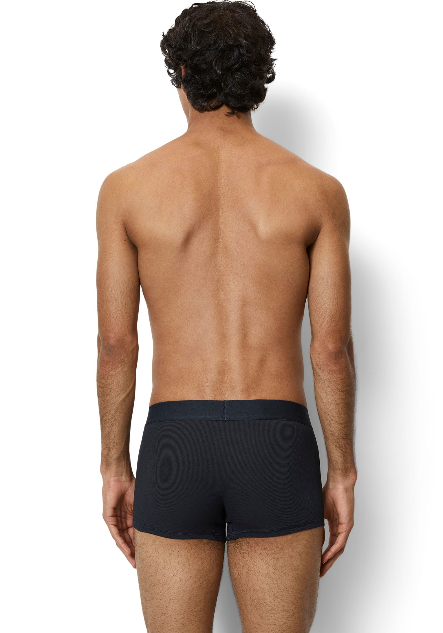Marc O'Polo Boxer »Iconic Rib«, (2er Pack), mit flachen Nähten
