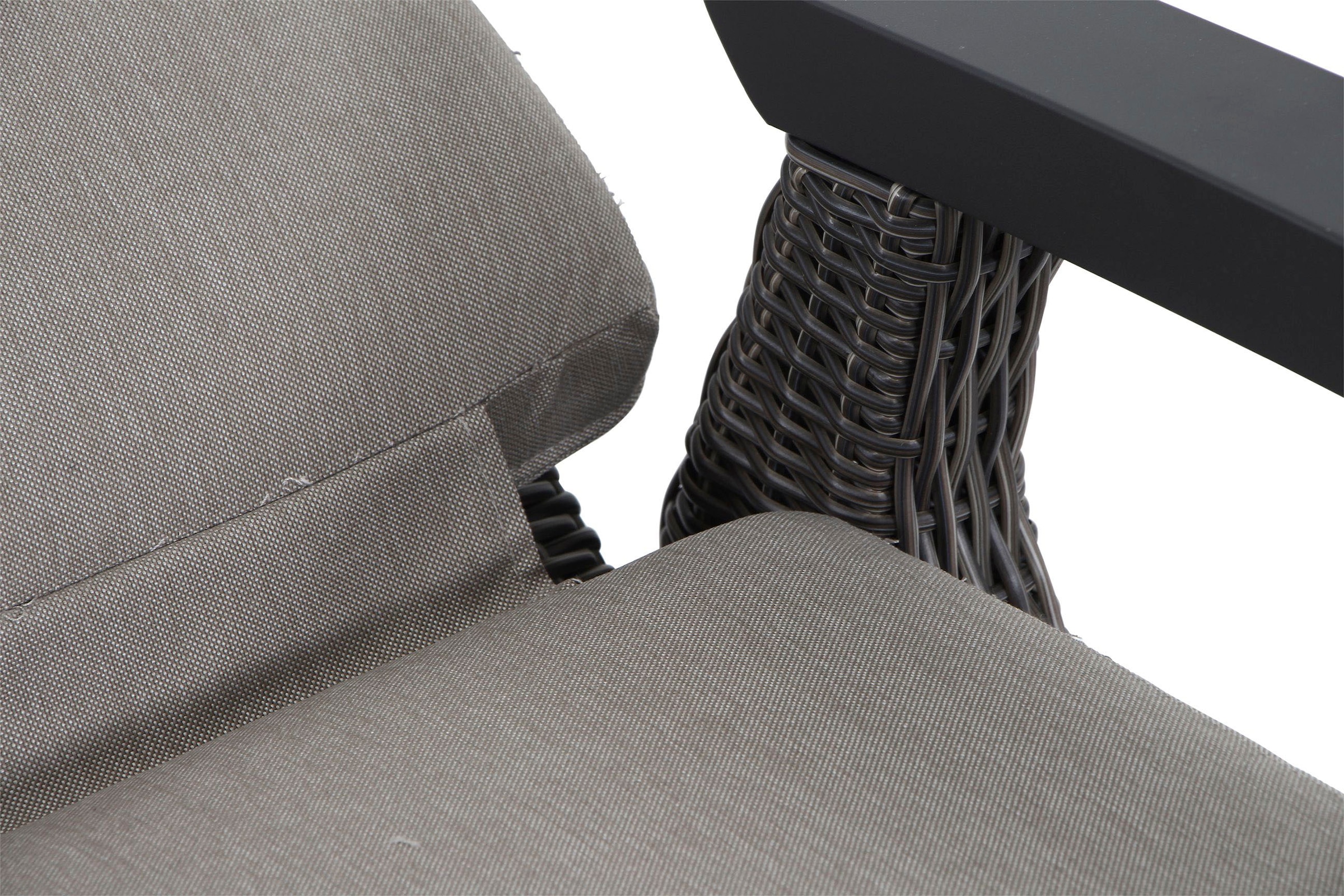 Siena Garden Gartenlounge-Set »Corido« Set, 8 Stk. tlg. bestehend aus 4 Sesseln und 4 Auflagen