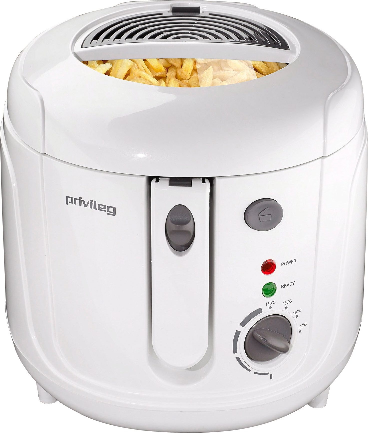 Fritteuse 267596 mit Aktivkohlefilter und Dampffilter, 1800 Watt