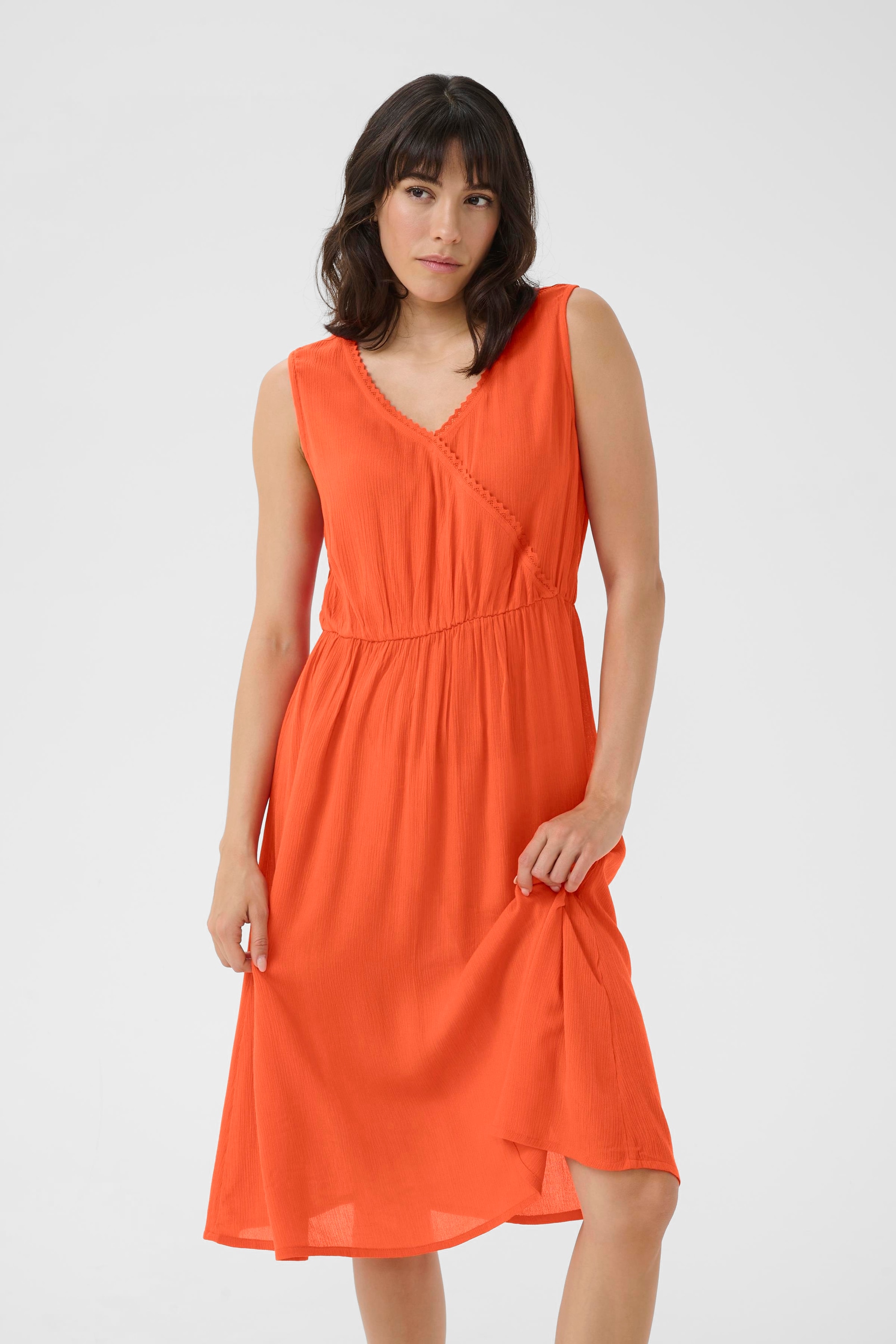 KAFFE Midikleid »Kleid KAvalery«