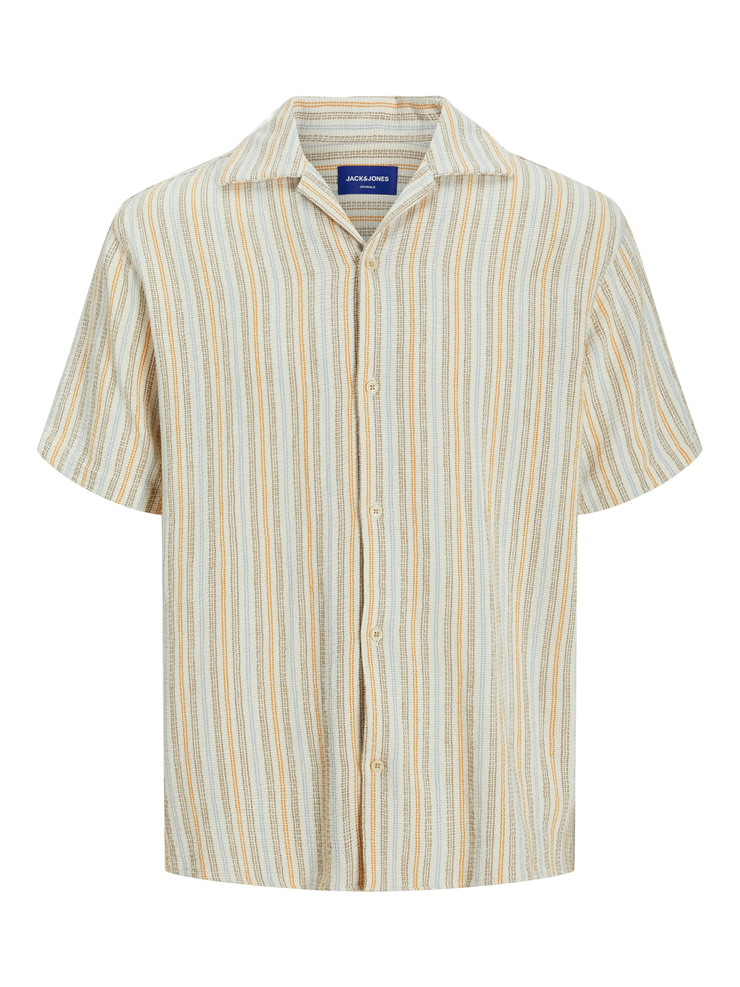 Jack & Jones Kurzarmhemd »JORCOBA STRIPE RESORT SHIRT SS SN«