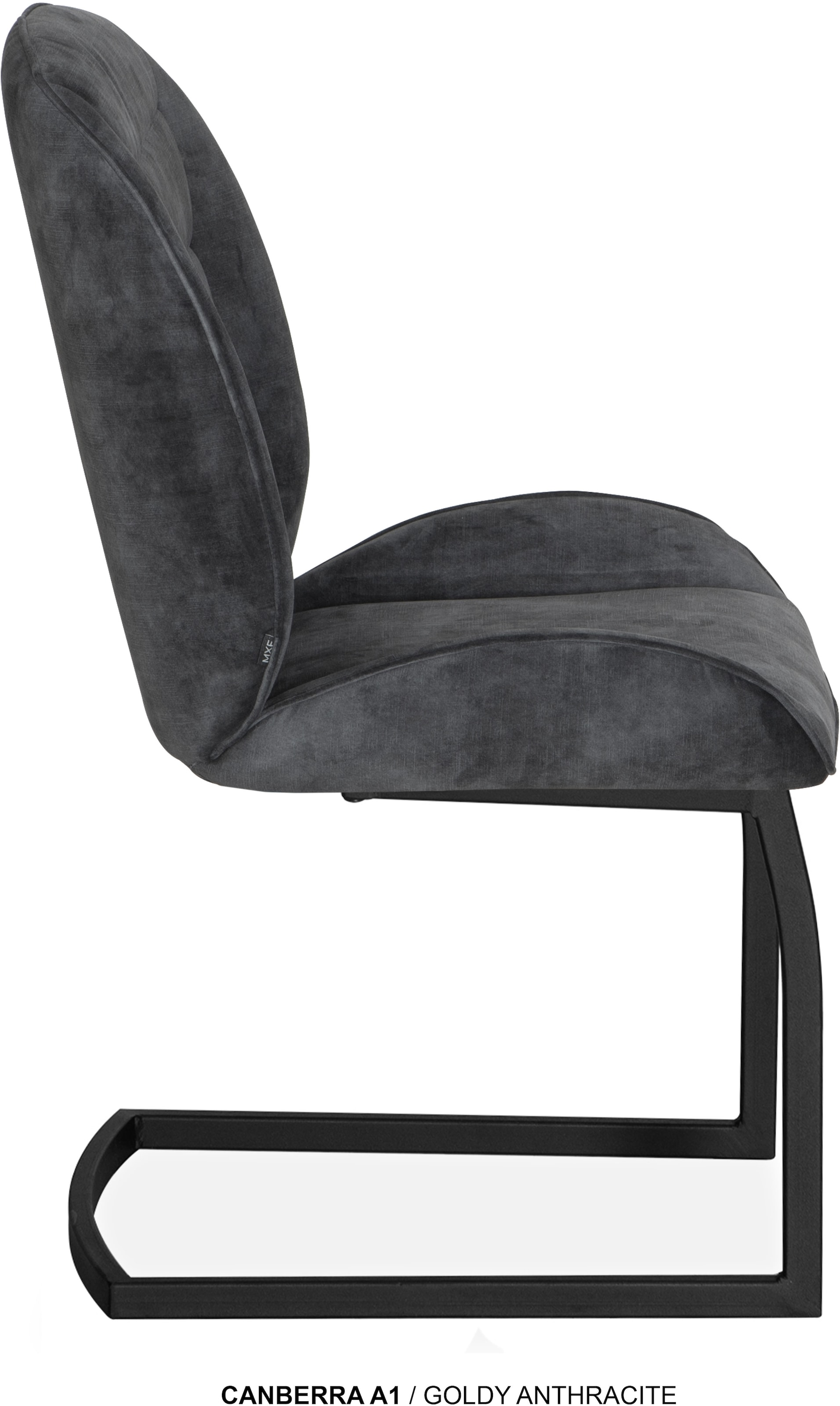 OMG Design Esszimmerstuhl »Canberra« (Set) 1 Stk.Esszimmerstuhl, pflegeleichter Samtvelour Bezug