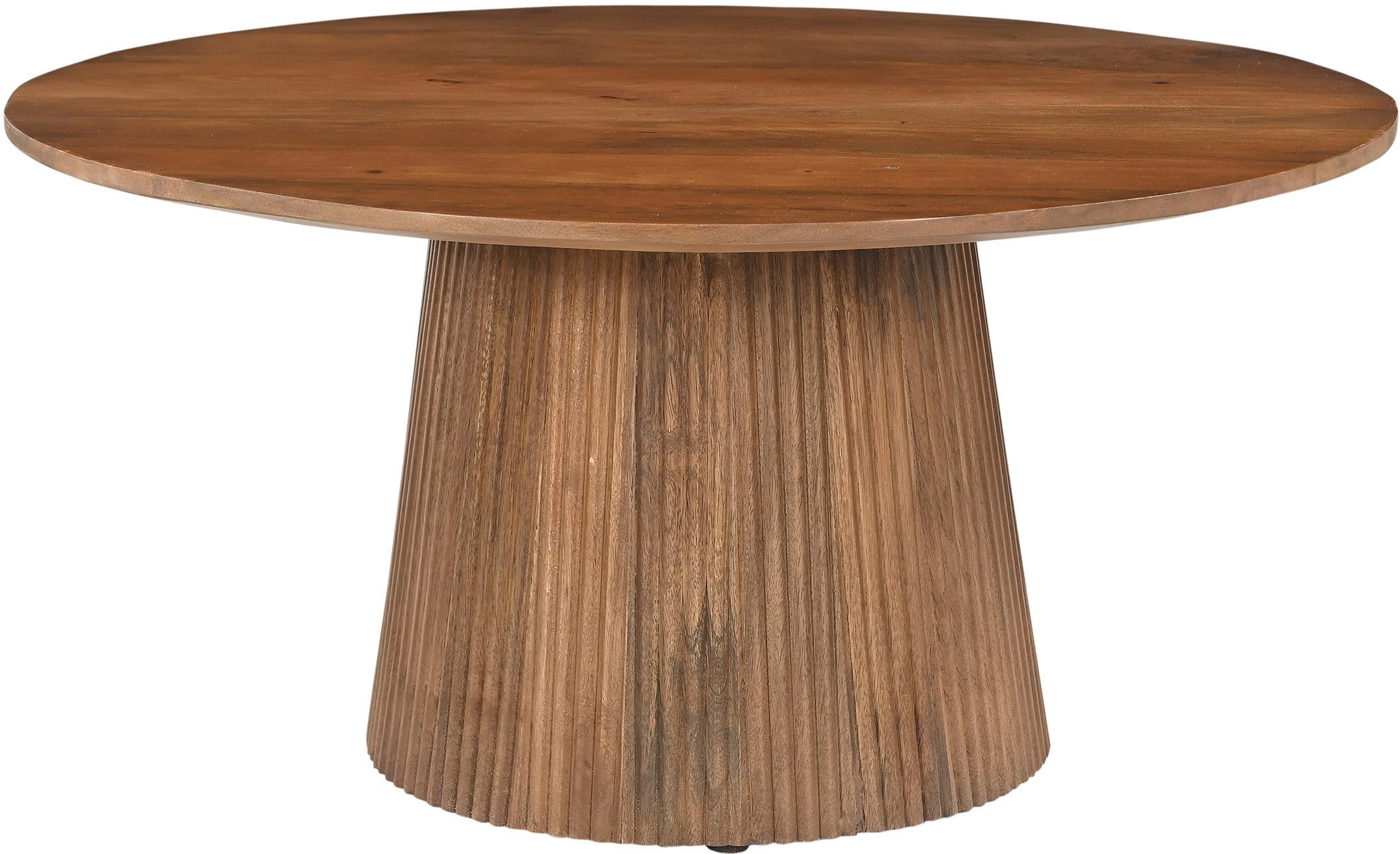 SIT Couchtisch »MANGO NATURAL«, mit Sockelfuß im Lamellendesign