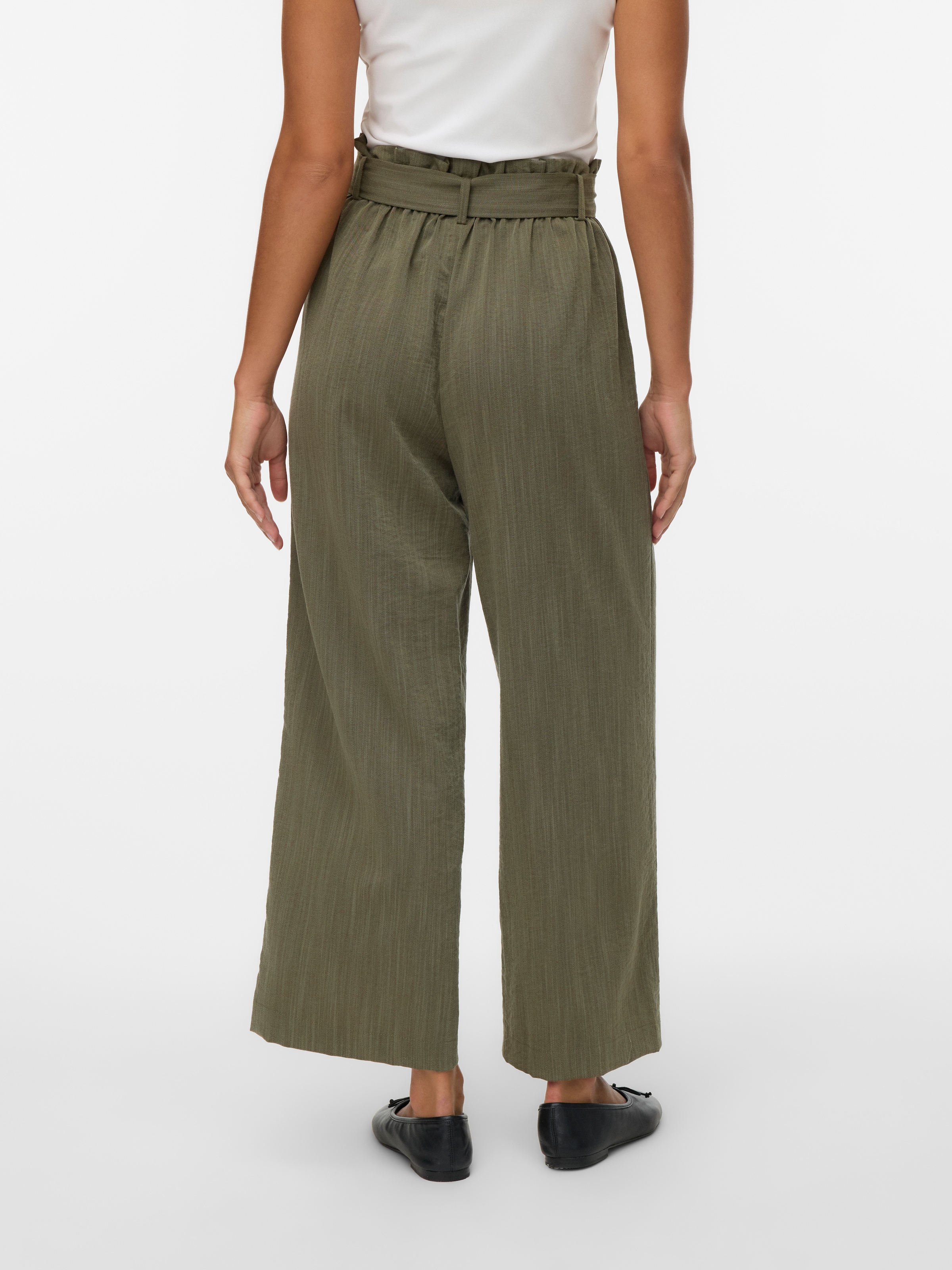 Vero Moda Paperbag-Hose »VMSYDNEY HW PAPERBAG ANKLE PANT NOOS«  Materialmix