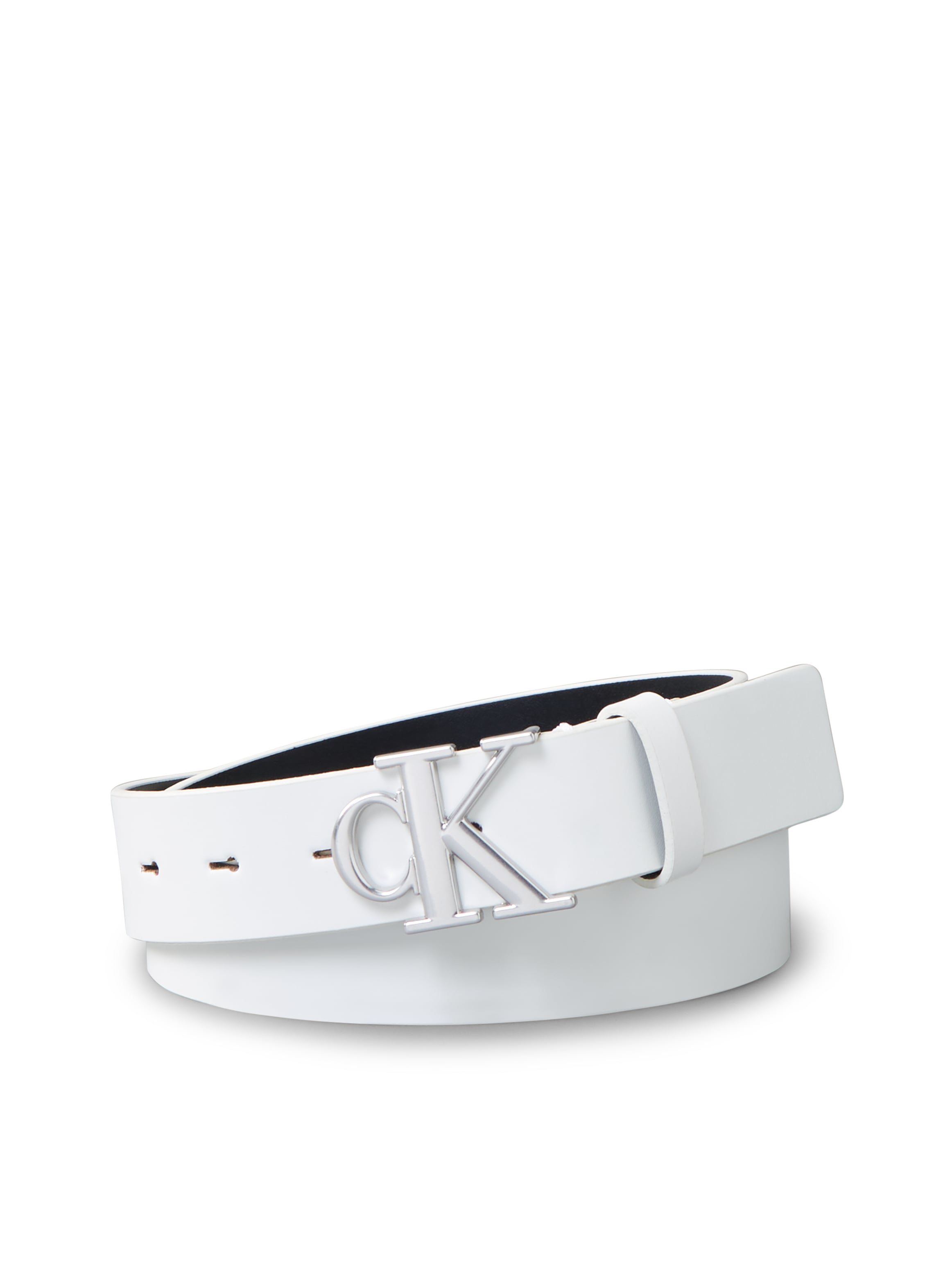 Calvin Klein Jeans Ledergürtel »Monogram Plaque Buckle 30MM«