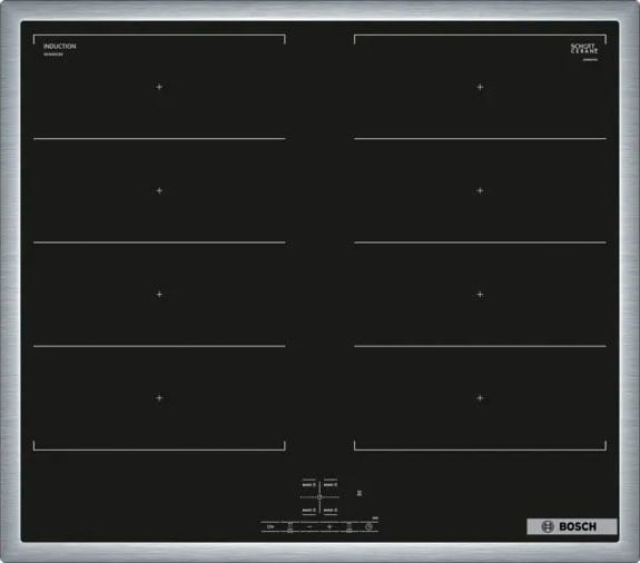 BOSCH Induktions Herd-Set »HEA517BS1«, mit Teleskopauszug nachrüstbar, Hydrolyse