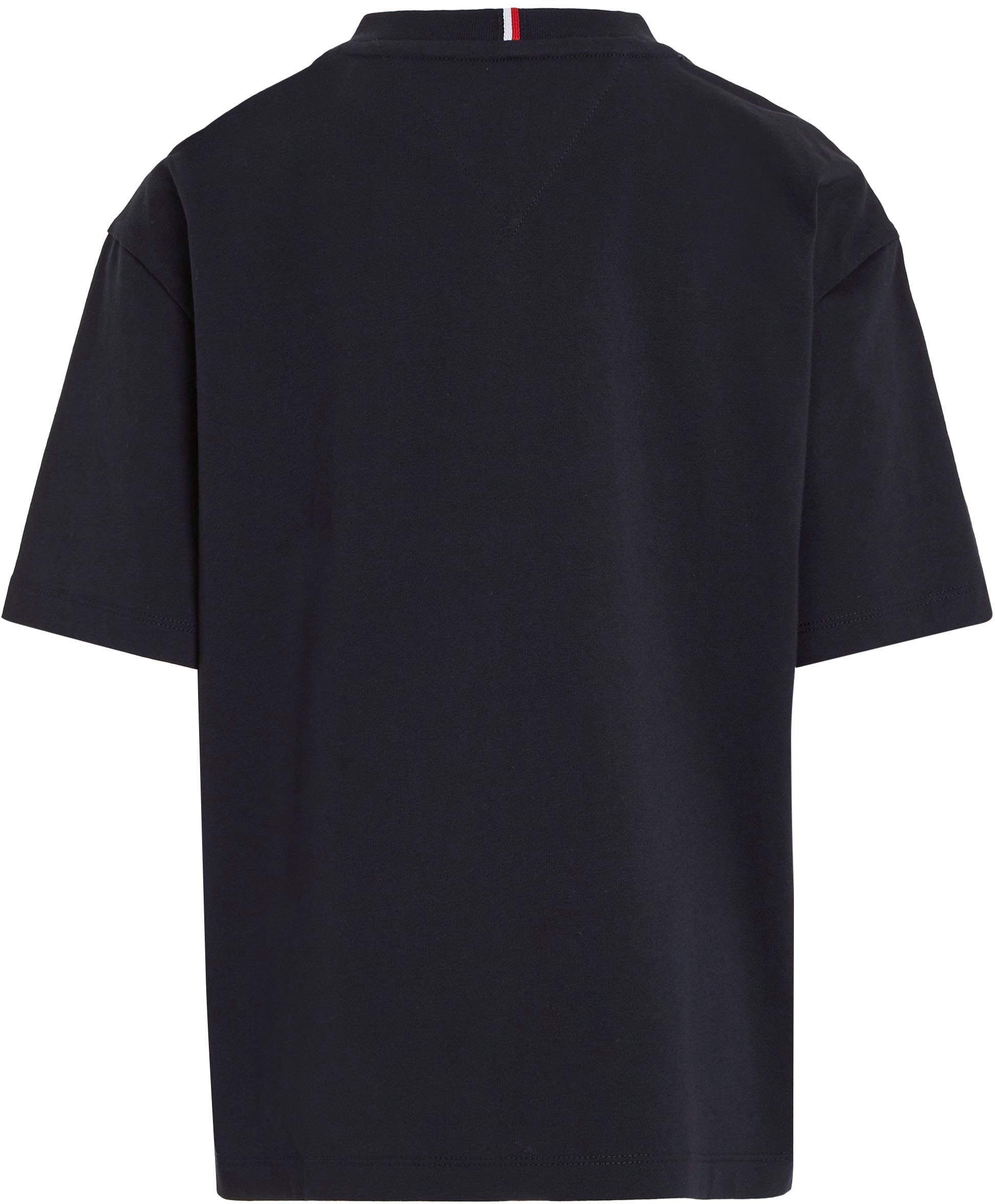Tommy Hilfiger T-Shirt »U MONOTYPE TEE S/S«, mit großer Logo-Stickerei