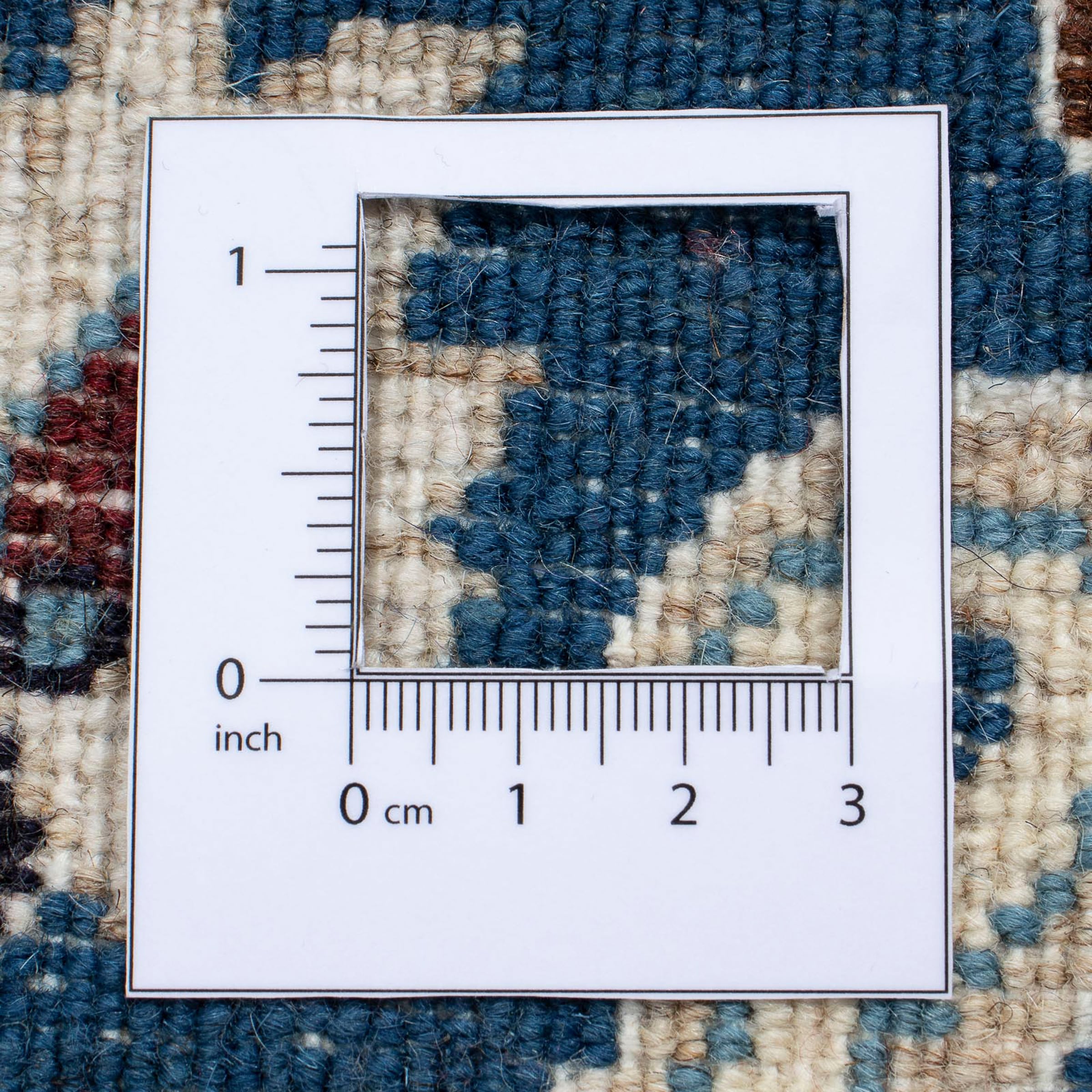 morgenland Orientteppich »Perser - Nain - 133 x 83 cm - blau«, rechteckig, Wohnzimmer, Handgeknüpft, Einzelstück mit Zertifikat