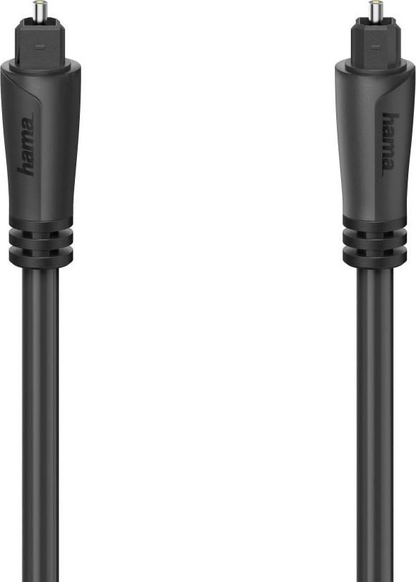 Hama Audio-Kabel »Audio-Lichtleiter-Kabel, ODT-Stecker (Toslink), 0,75 m ODT-Kabel«, Toslink, 75 cm