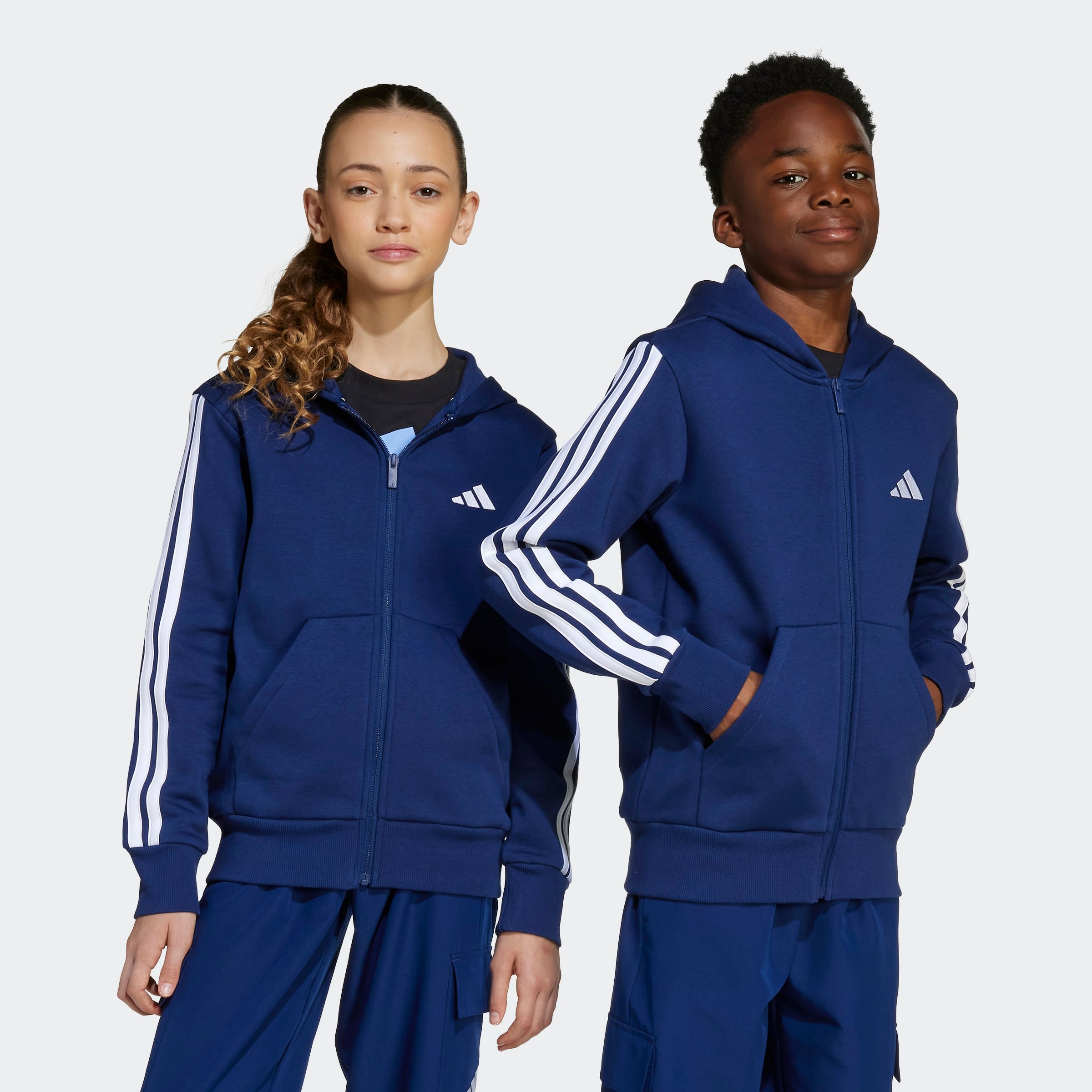 adidas Sportswear Kapuzensweatjacke »J 3S FL FZ HD«