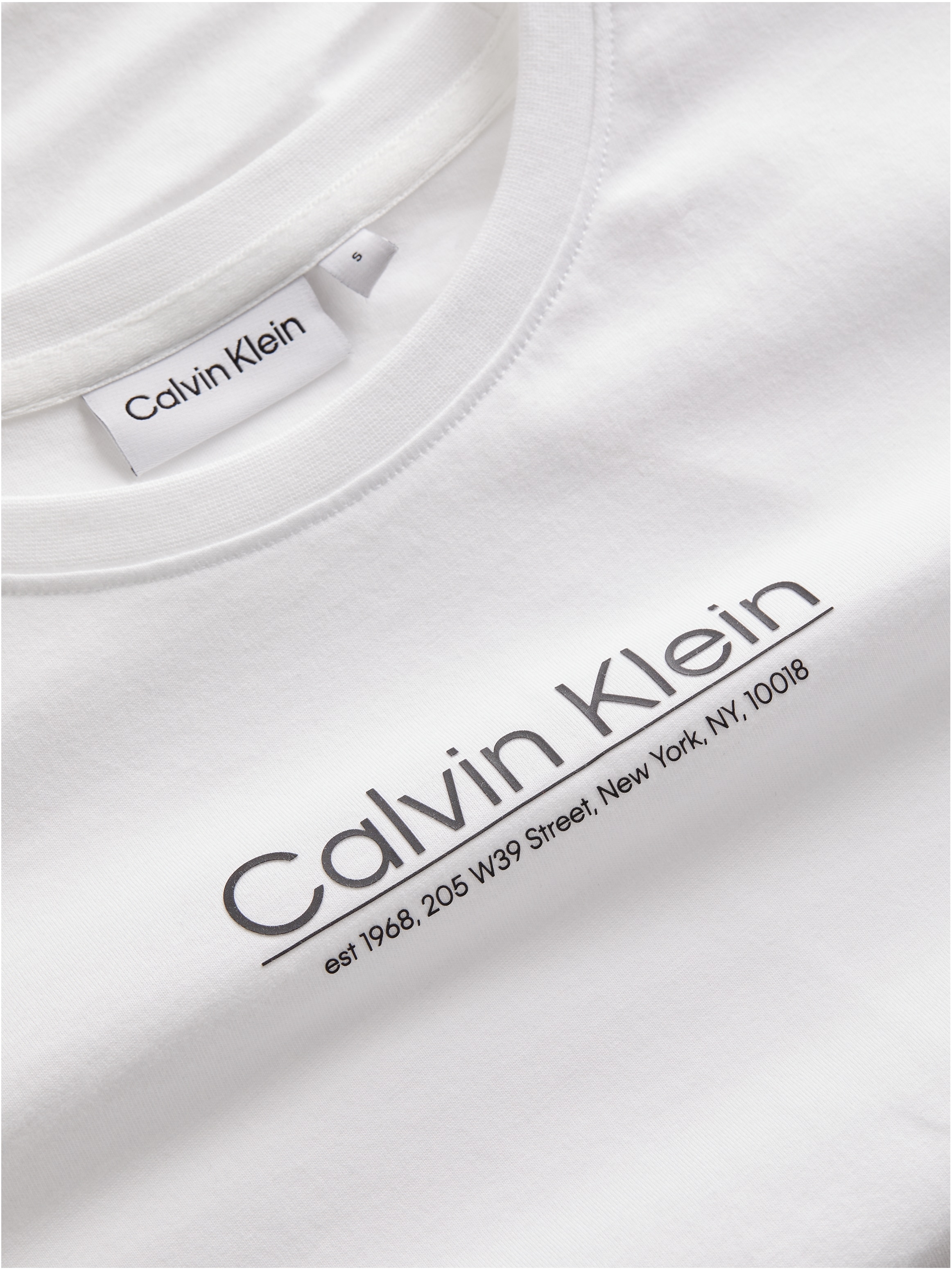 Calvin Klein T-Shirt »COORDINATES LOGO Online im T-SHIRT«, GRAPHIC OTTO Calvin Klein mit Logo-Schriftzug Shop