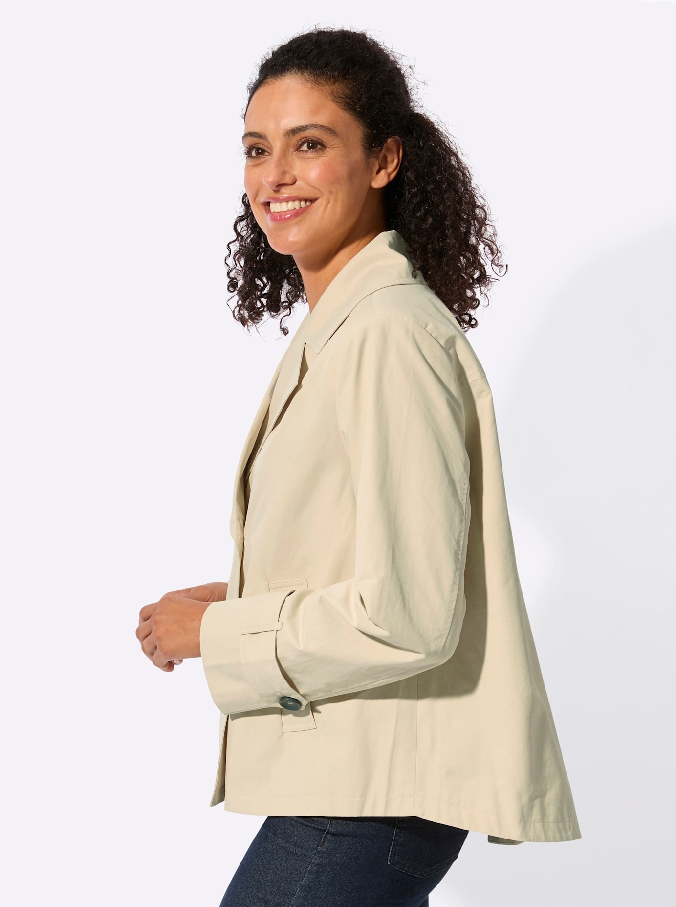 Inspirationen Langjacke ohne Kapuze