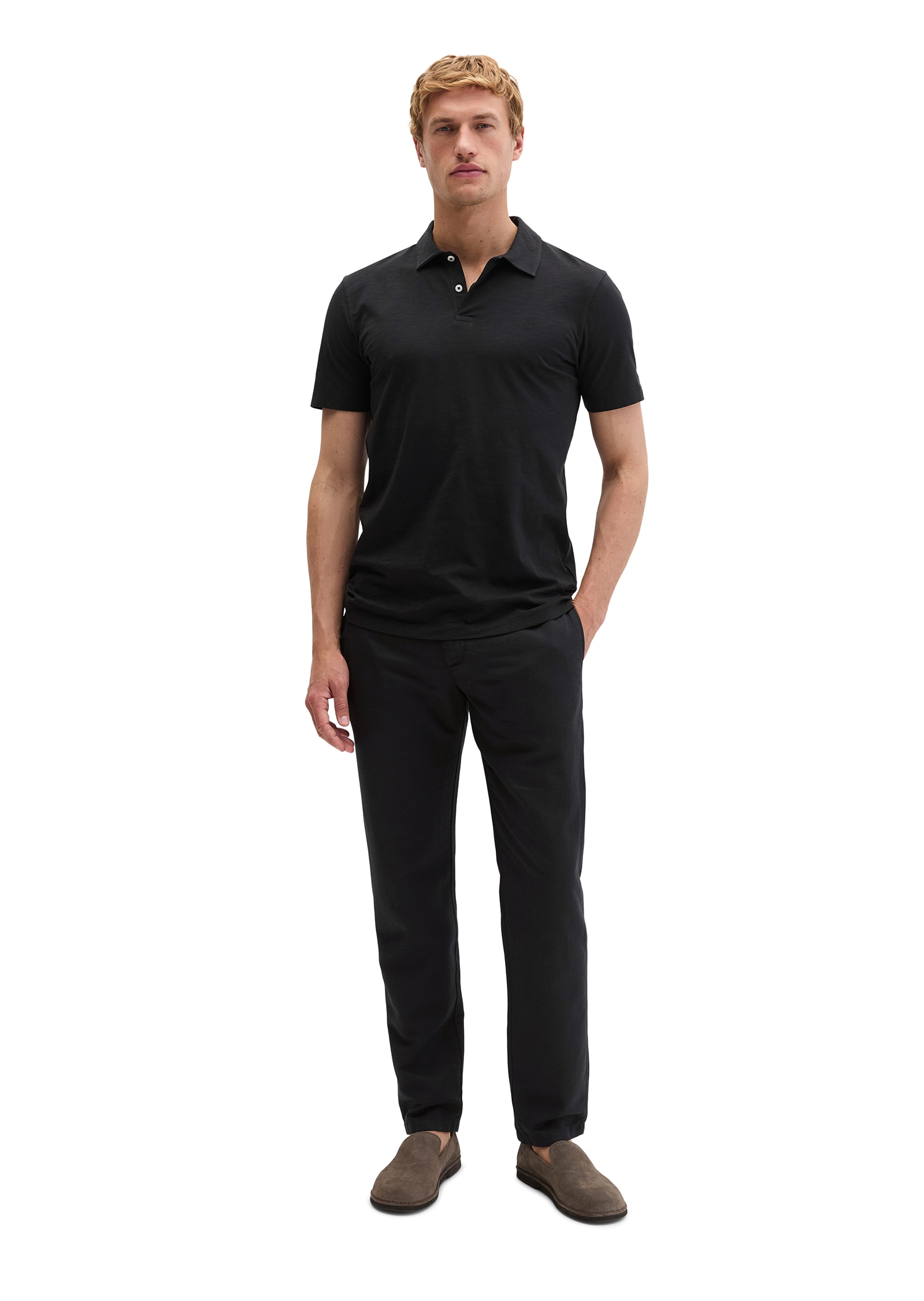 Marc O'Polo Jersey slim aus reiner Bio-Baumwolle