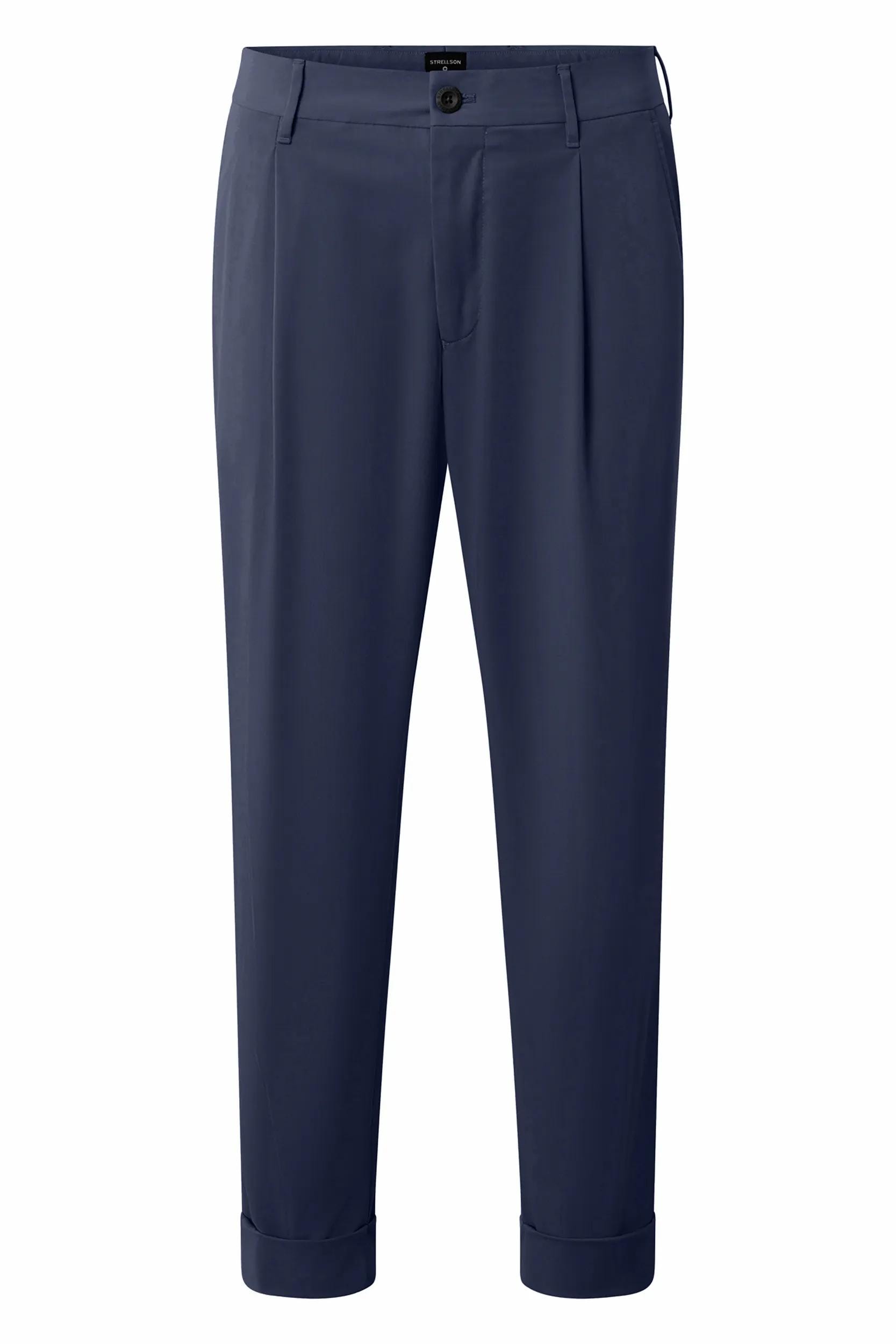 Strellson Bundfaltenhose »Louis Relaxed Fit«  Everyday Business Pants mit geradem Bein, Pflegeleicht